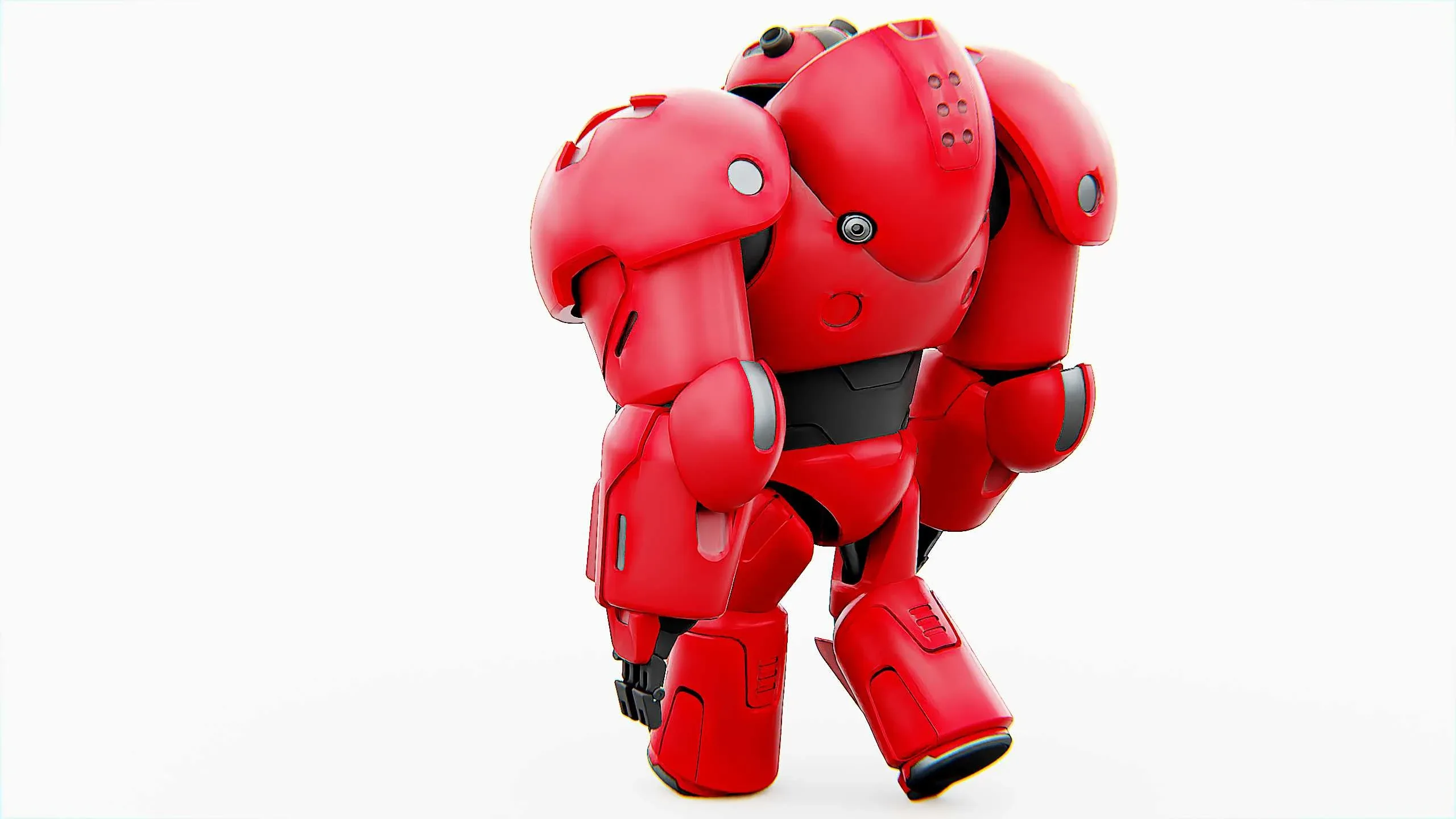 Combat Droid M-5000 Auto-Rig Pro Rigged For Mixamo, Unreal Engine, Unity