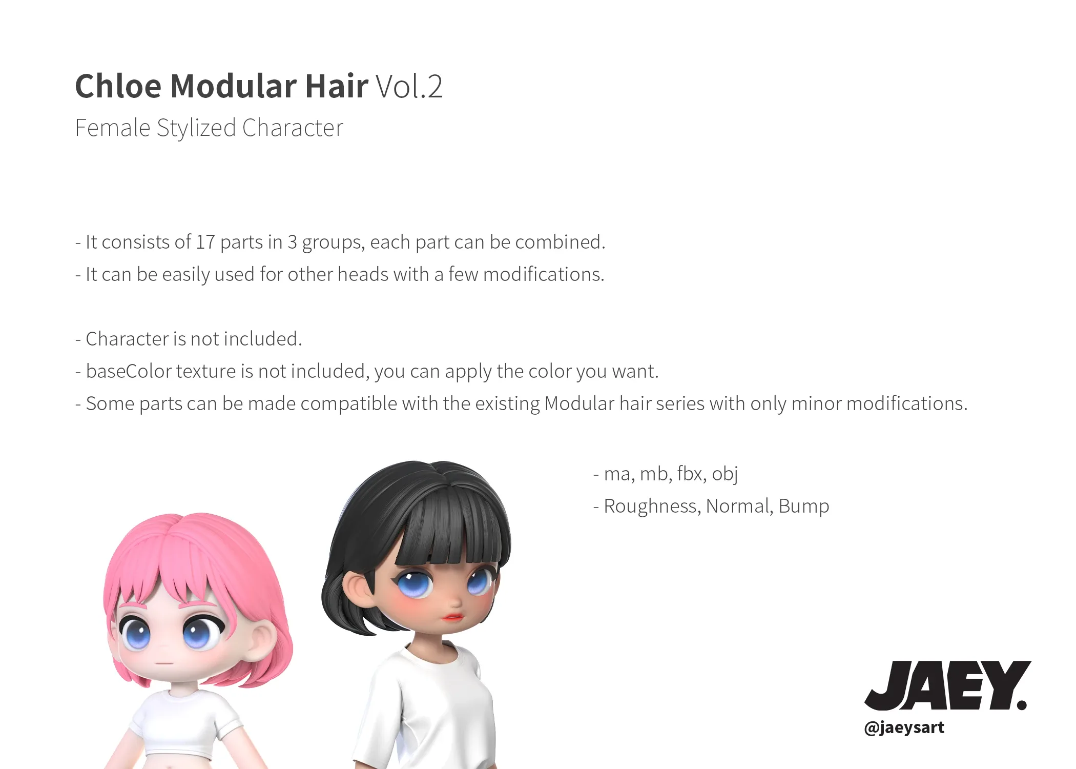 Chloe Modular Hair vol.2