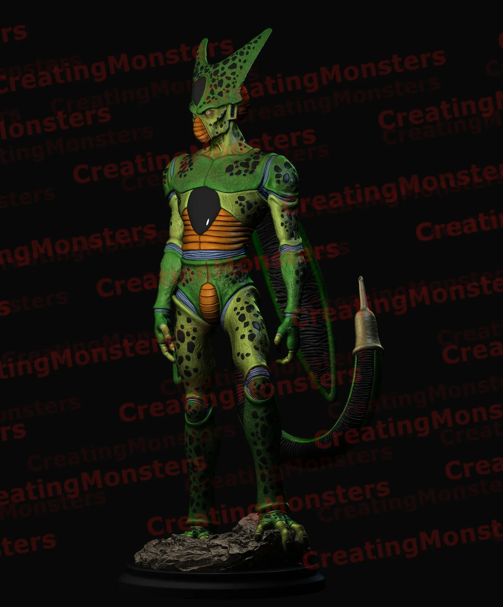 CELL FIRST FORM DRAGON BALL Z STL