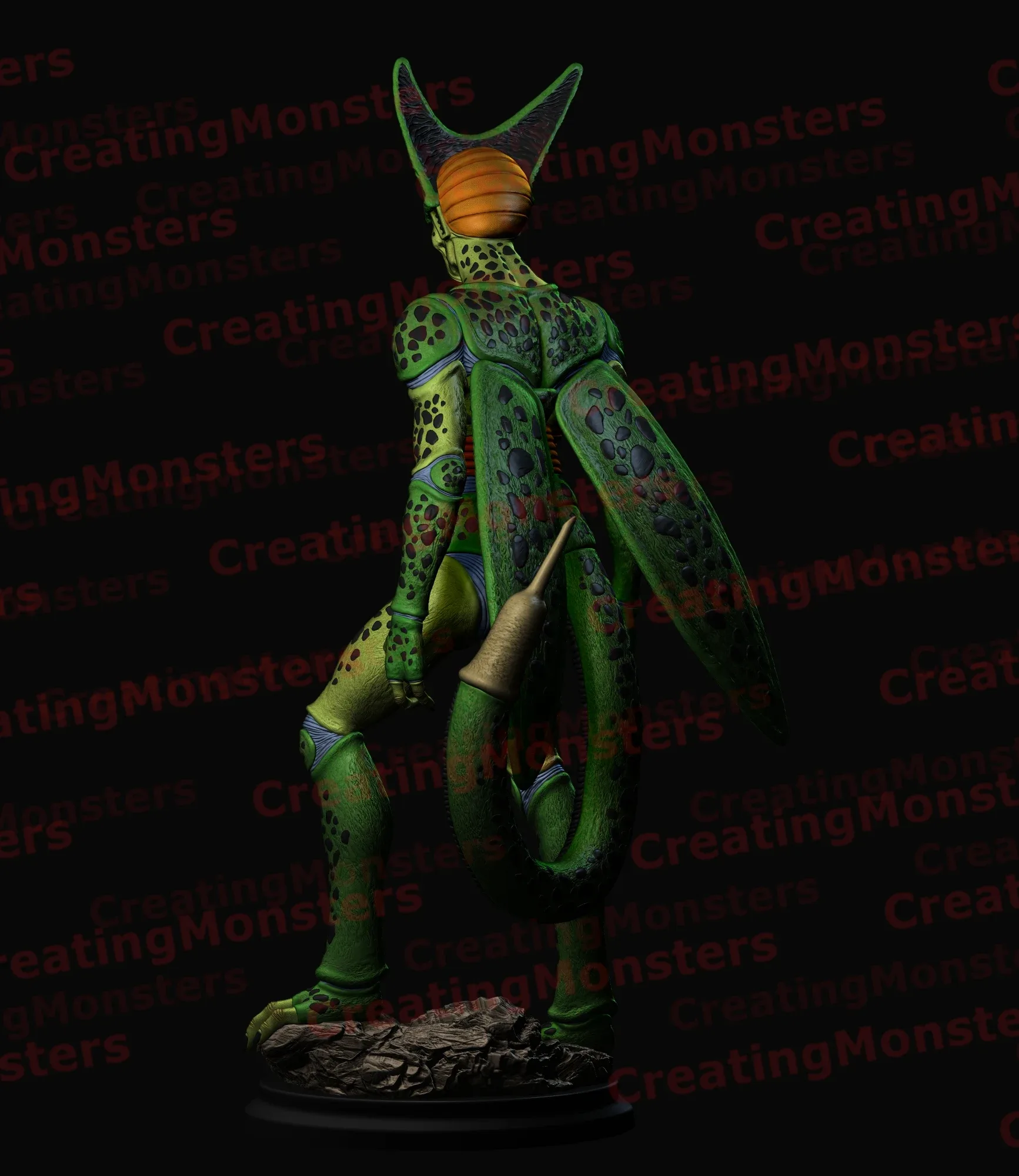 CELL FIRST FORM DRAGON BALL Z STL