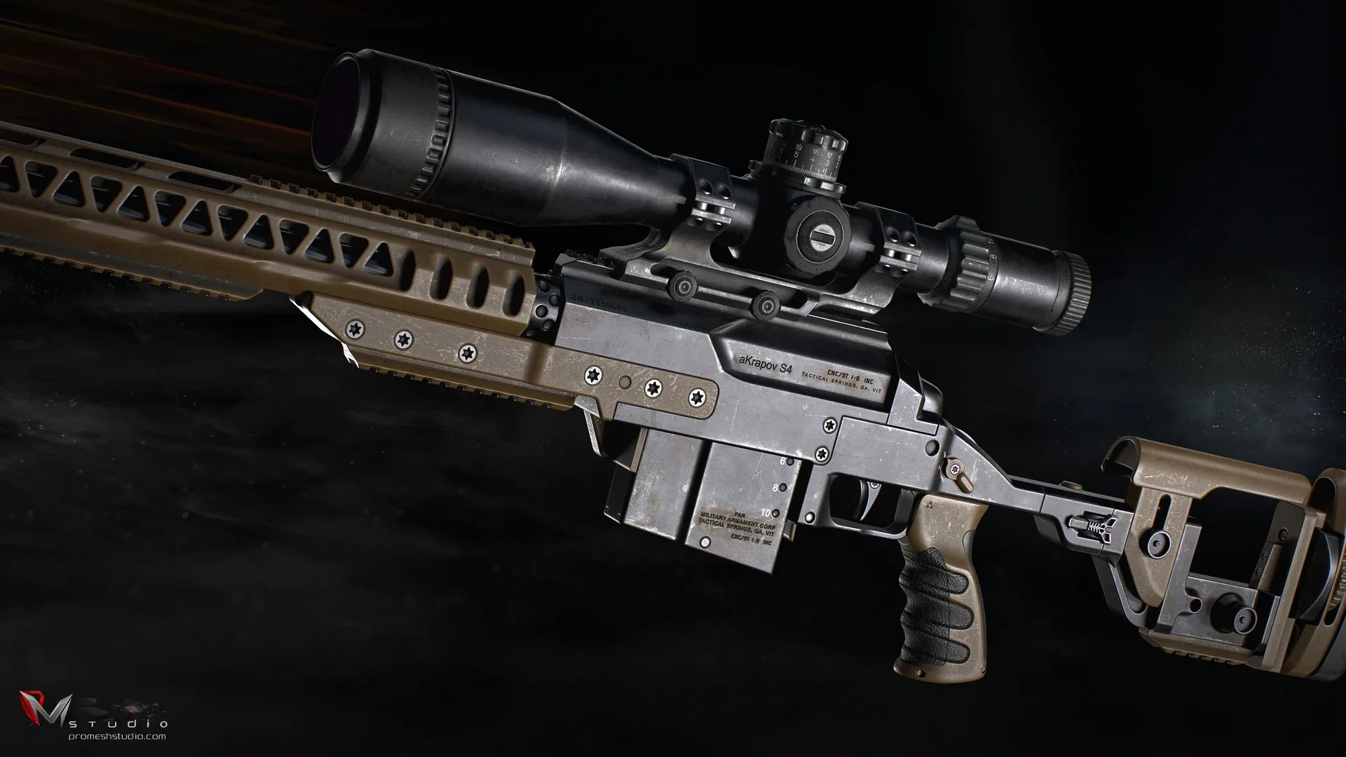 SSG M1 Sniper Rifle