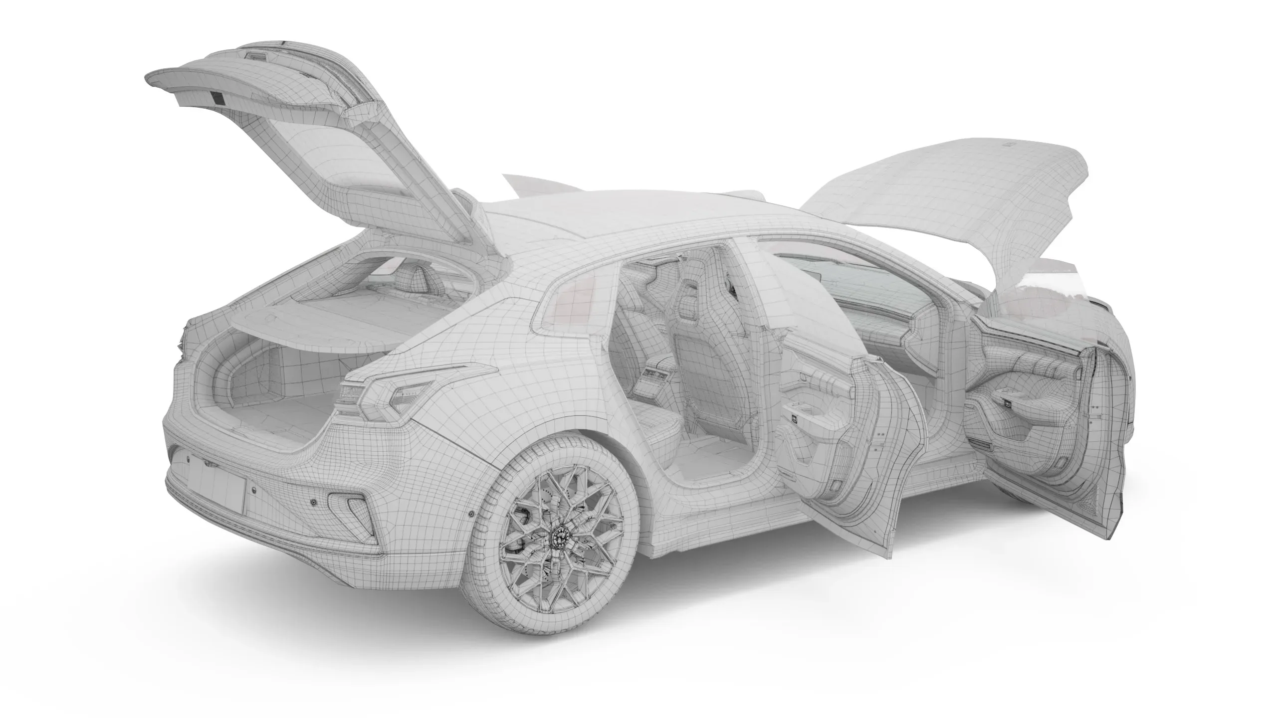 2024 Zeekr New 001 With Interior