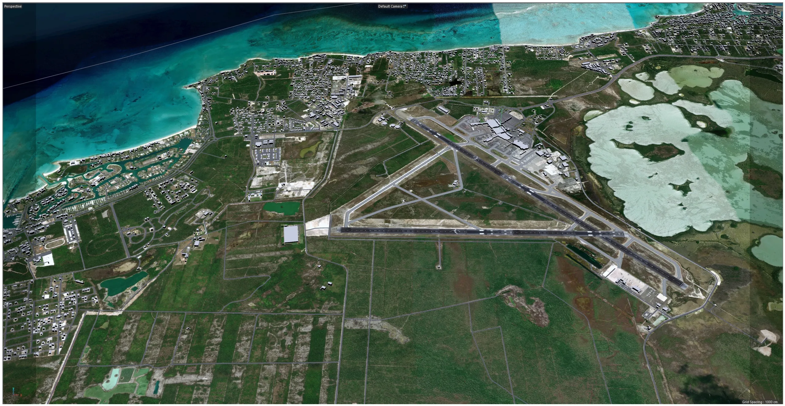 Lynden Pindling International Airport Nassau 15km