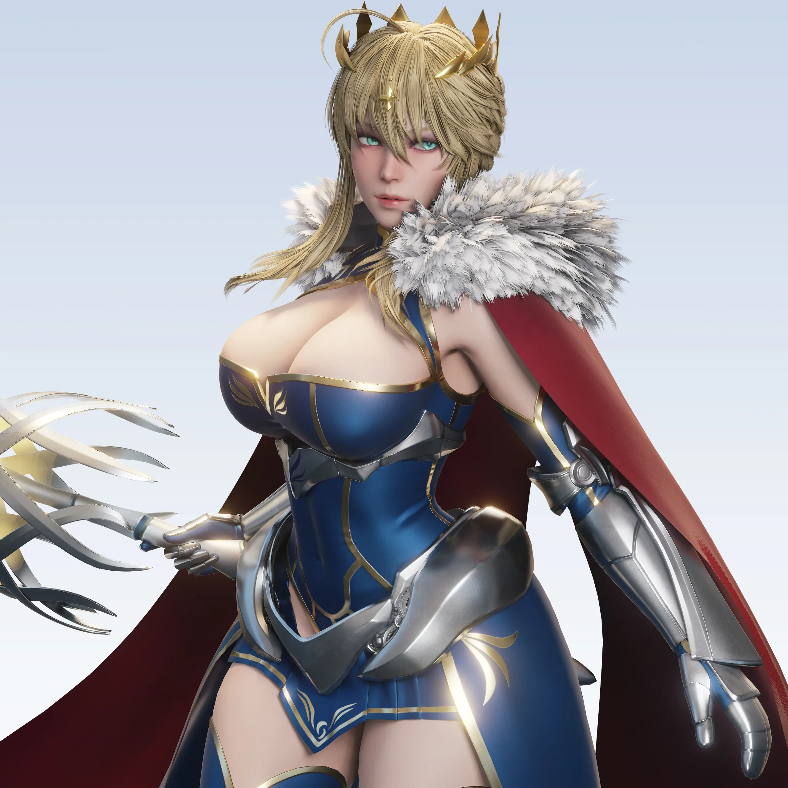 Artoria Pendragon Lancer - Game Ready