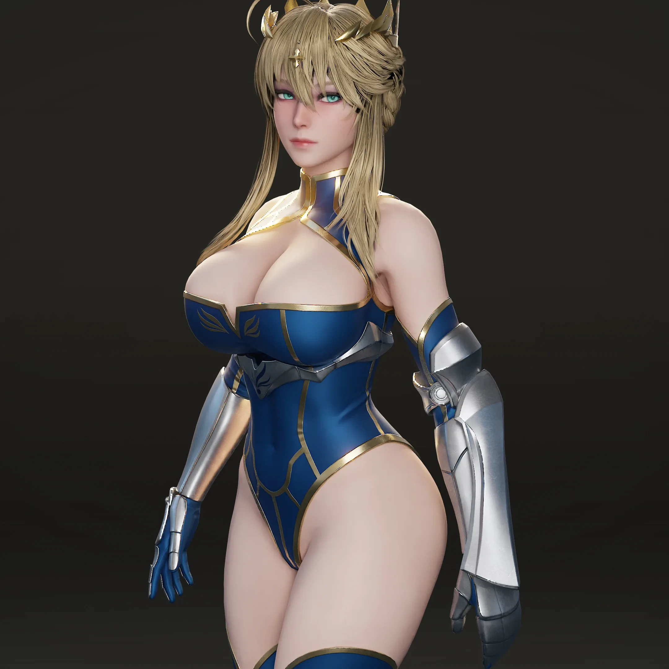 Artoria Pendragon Lancer - Game Ready