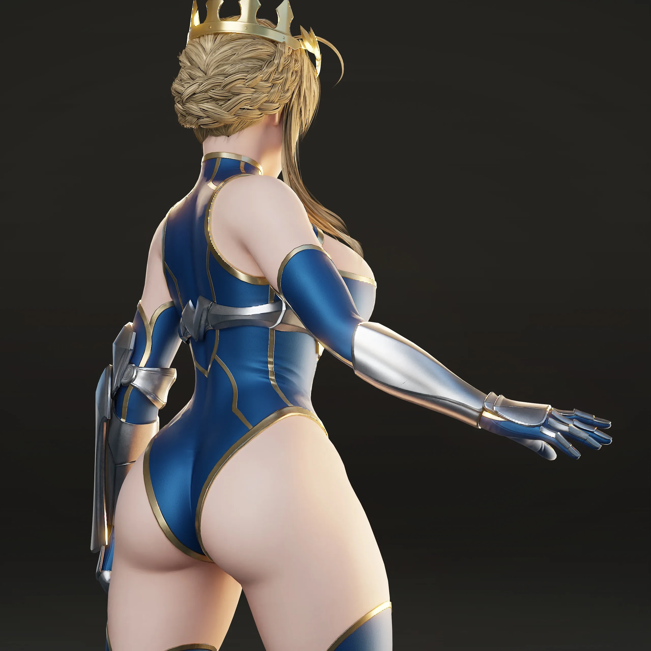 Artoria Pendragon Lancer - Game Ready