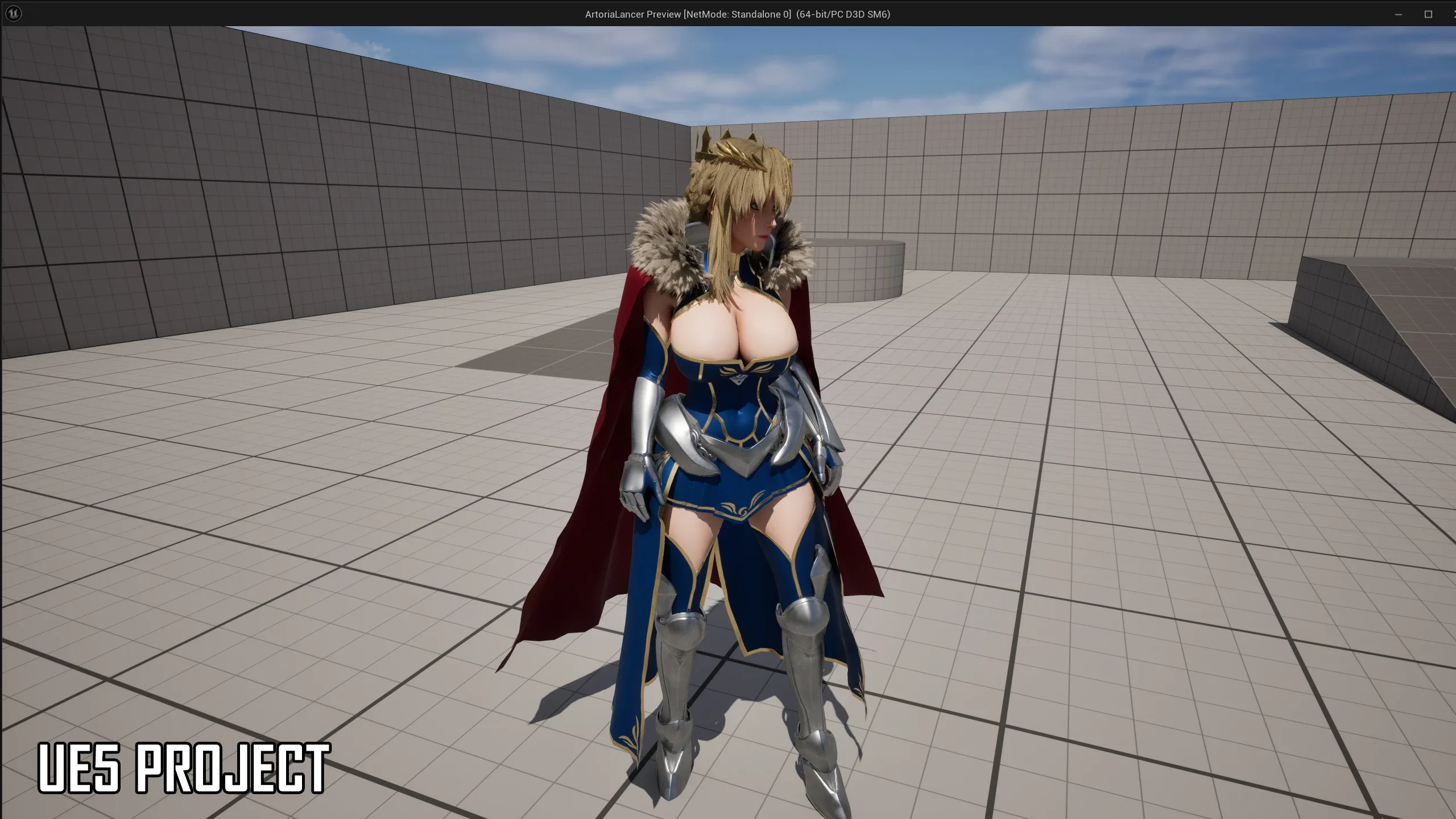 Artoria Pendragon Lancer - Game Ready