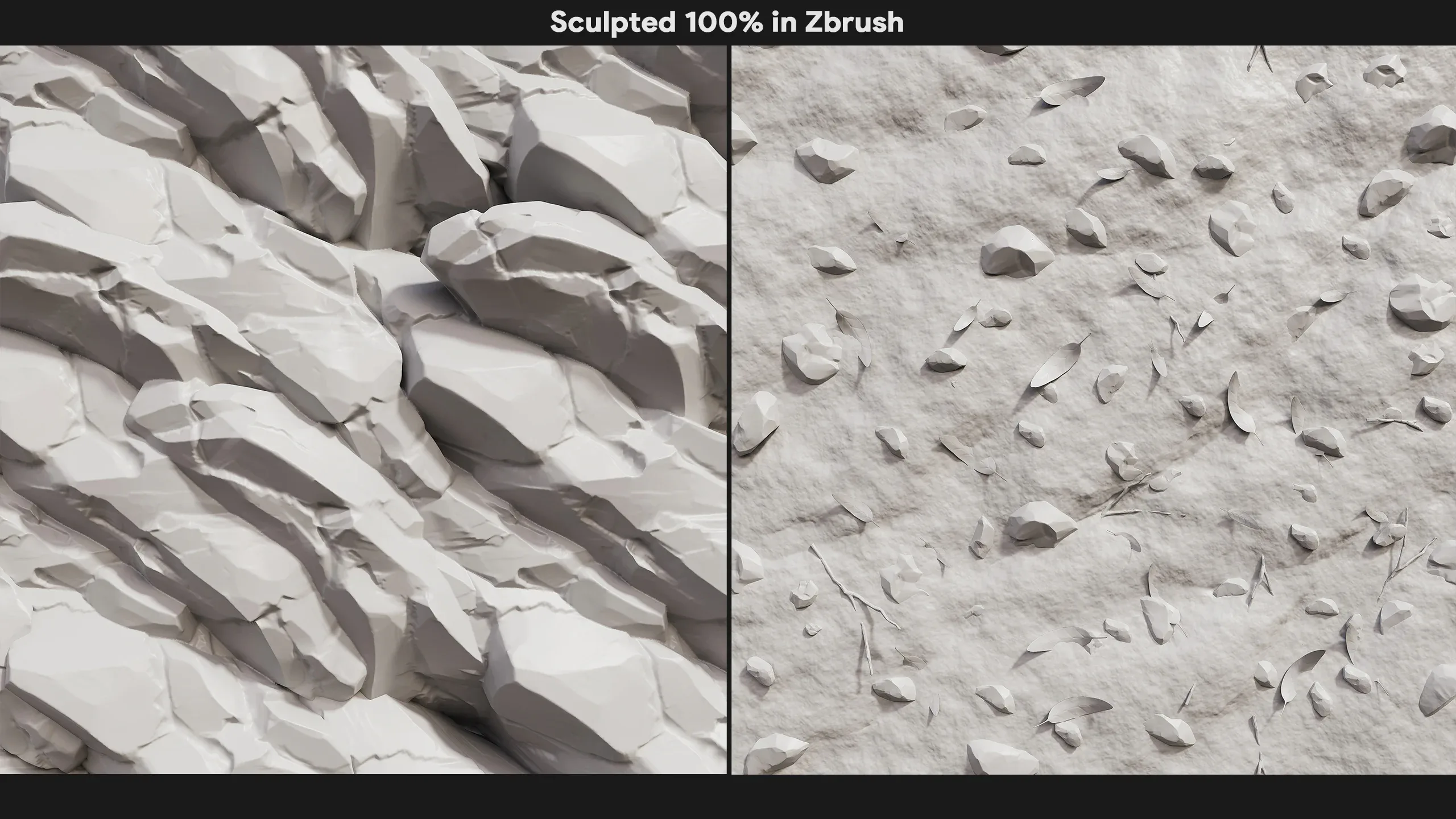 Sculpting Materials in Zbrush – Volume 1 - In-Depth Tutorial Course