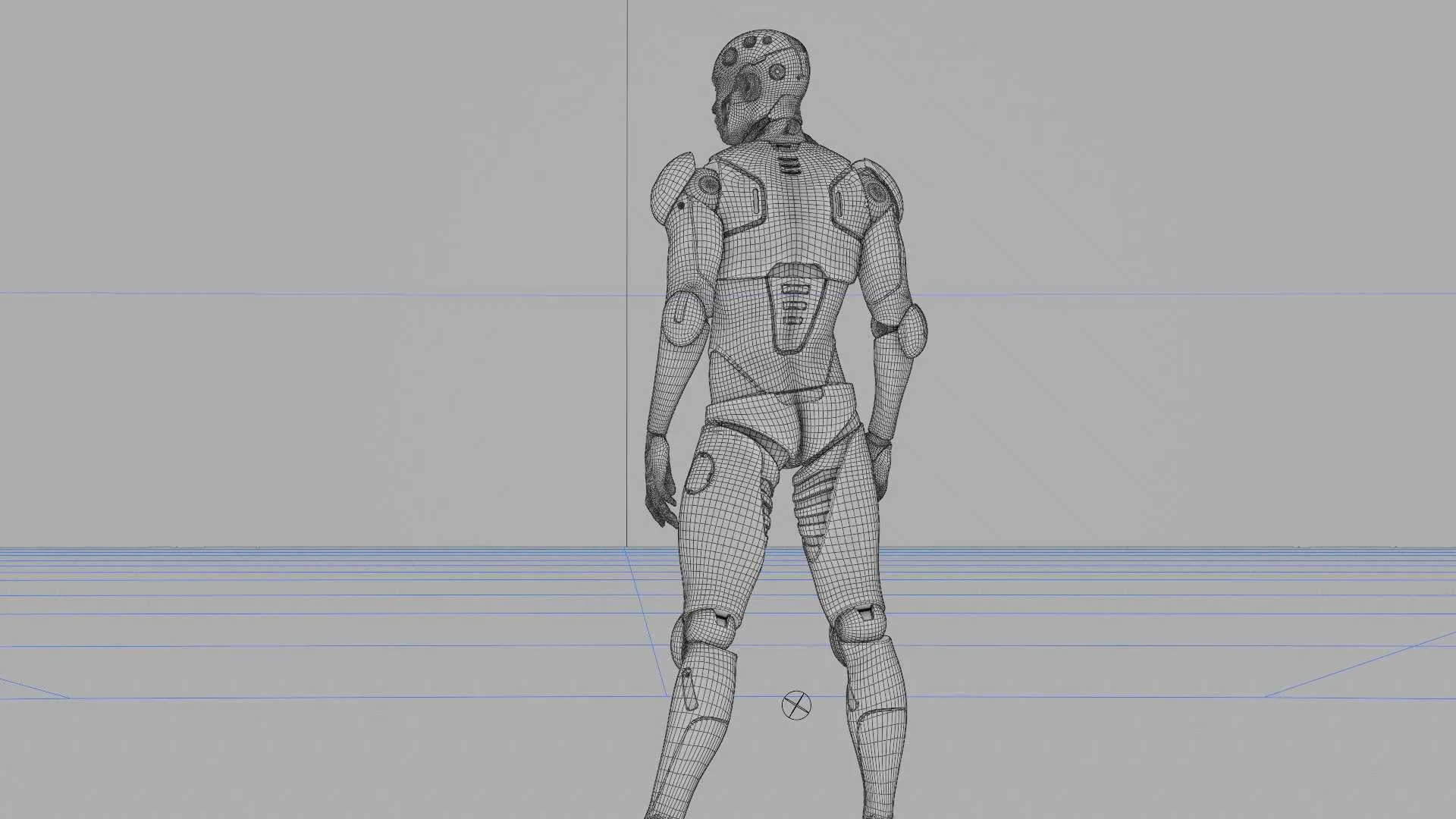 Android Cronosh V-2 Auto-Rig Pro Rigged For Mixamo, Unreal Engine - Unity