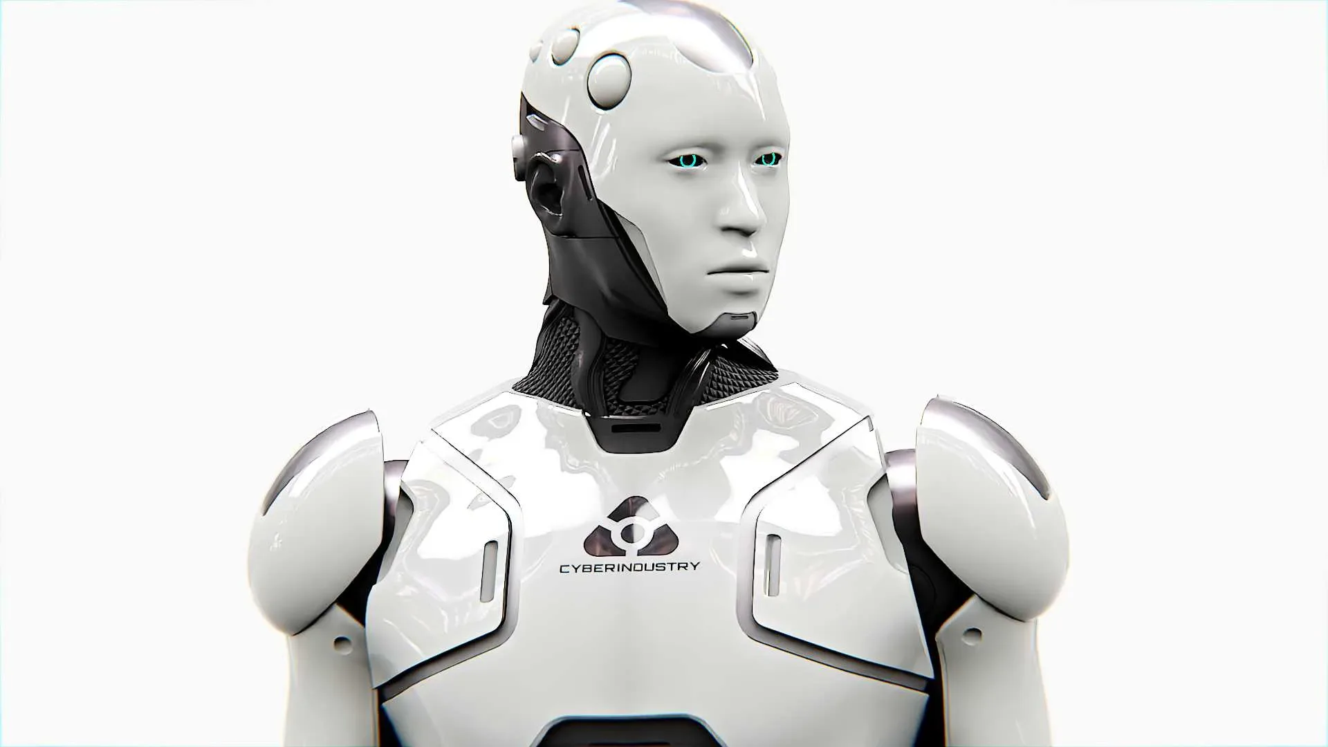 Android Cronosh V-2 Auto-Rig Pro Rigged For Mixamo, Unreal Engine - Unity