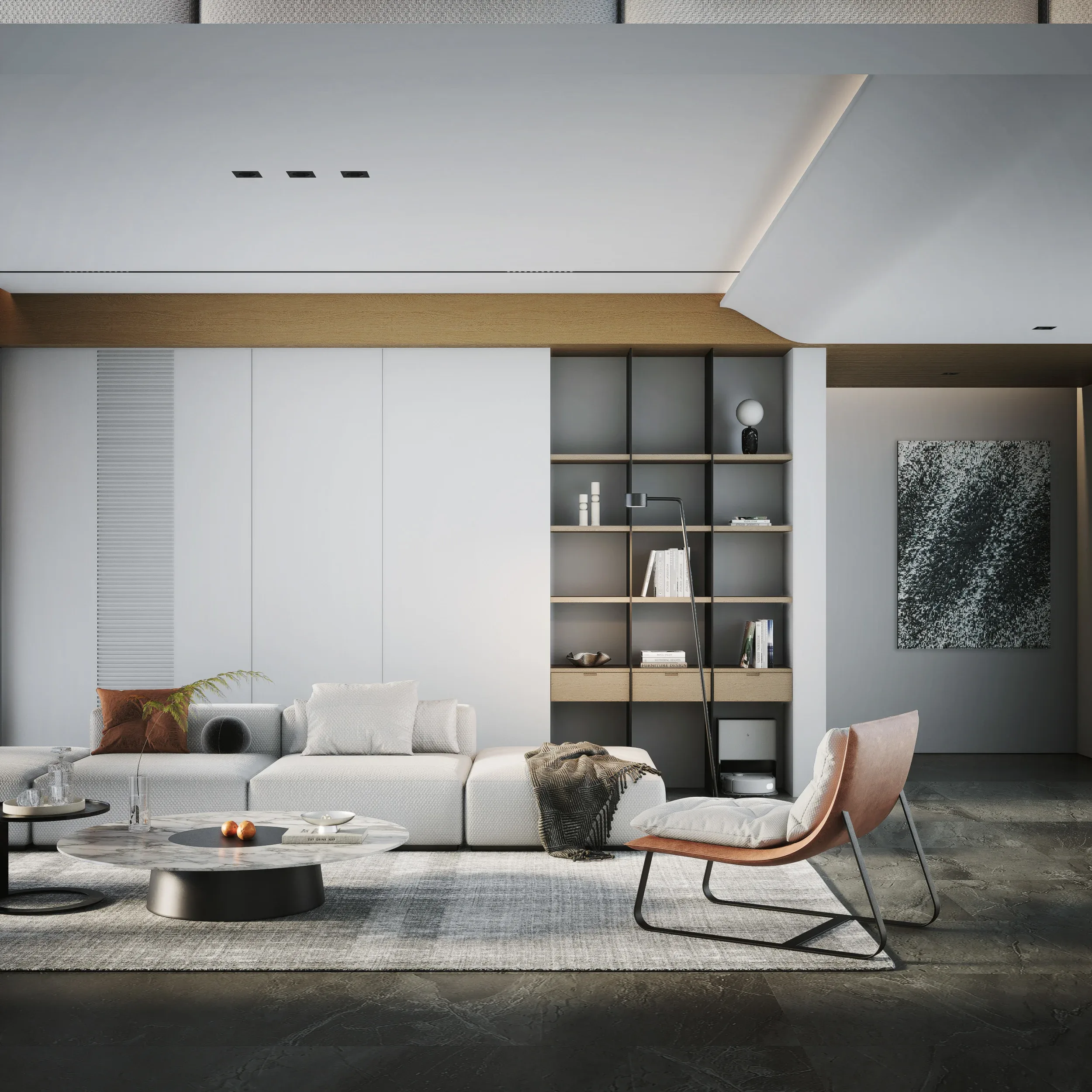 Modern Living Room 01 for Unreal Engine