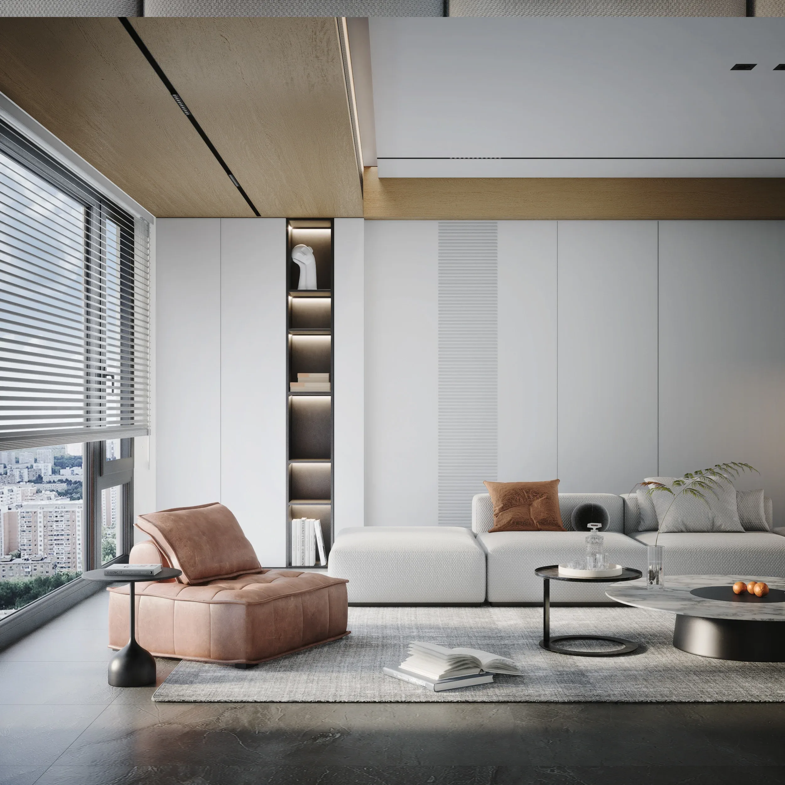 Modern Living Room 01 for Unreal Engine