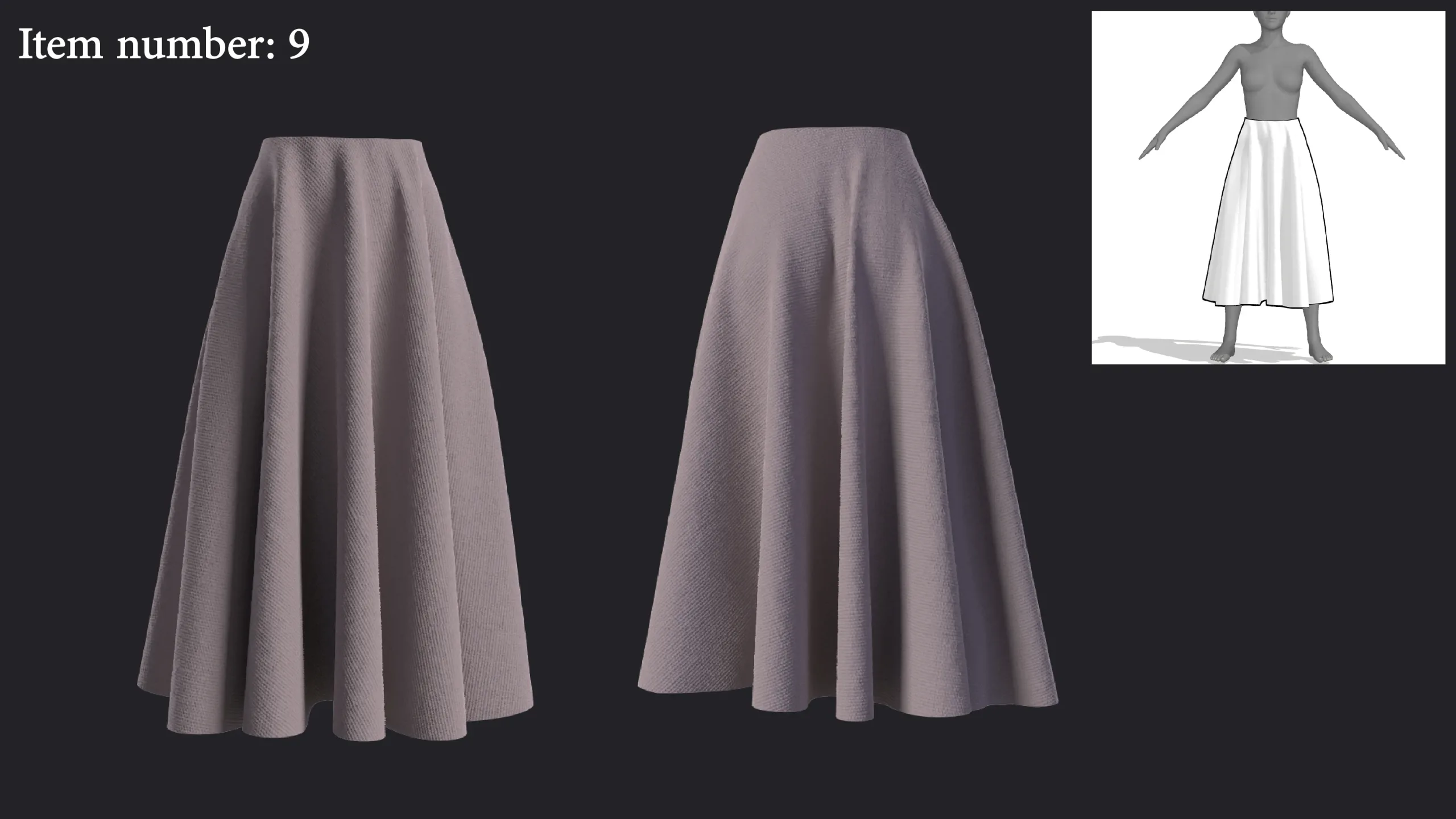 Medieval clothes 3Dcloak skirt pants tunic