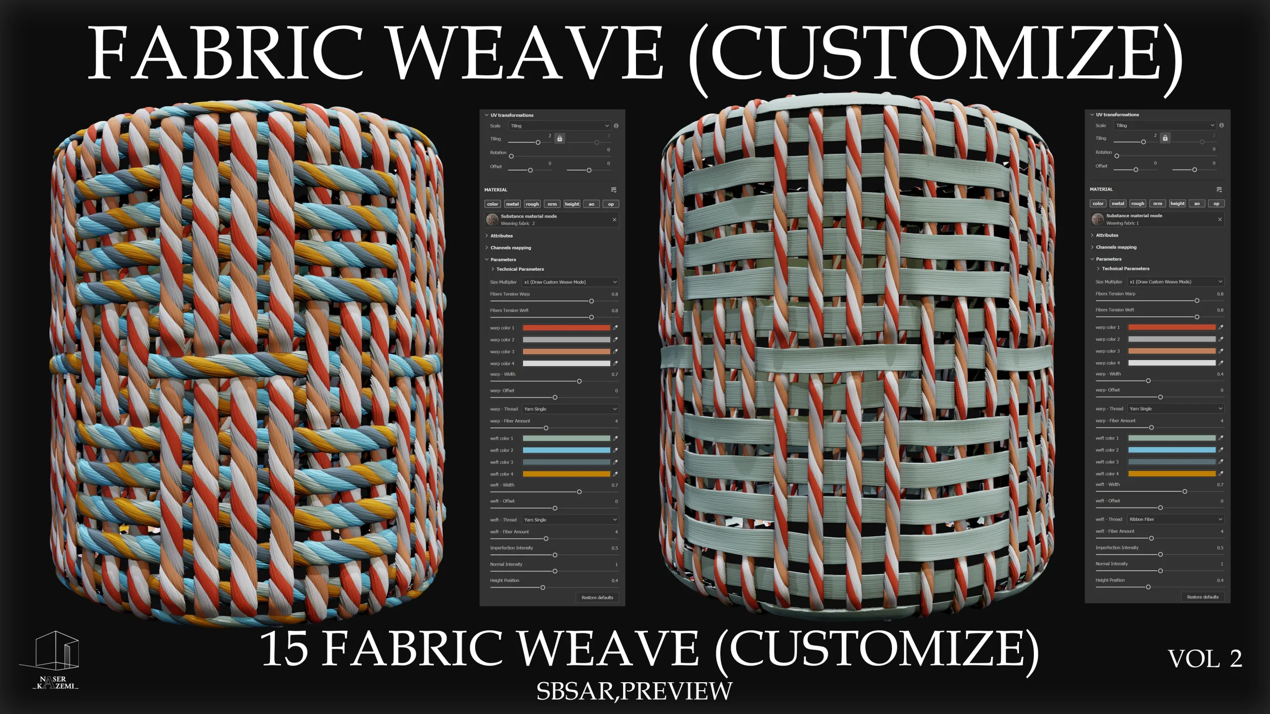 15 Fabric weave (customize)-vol 2