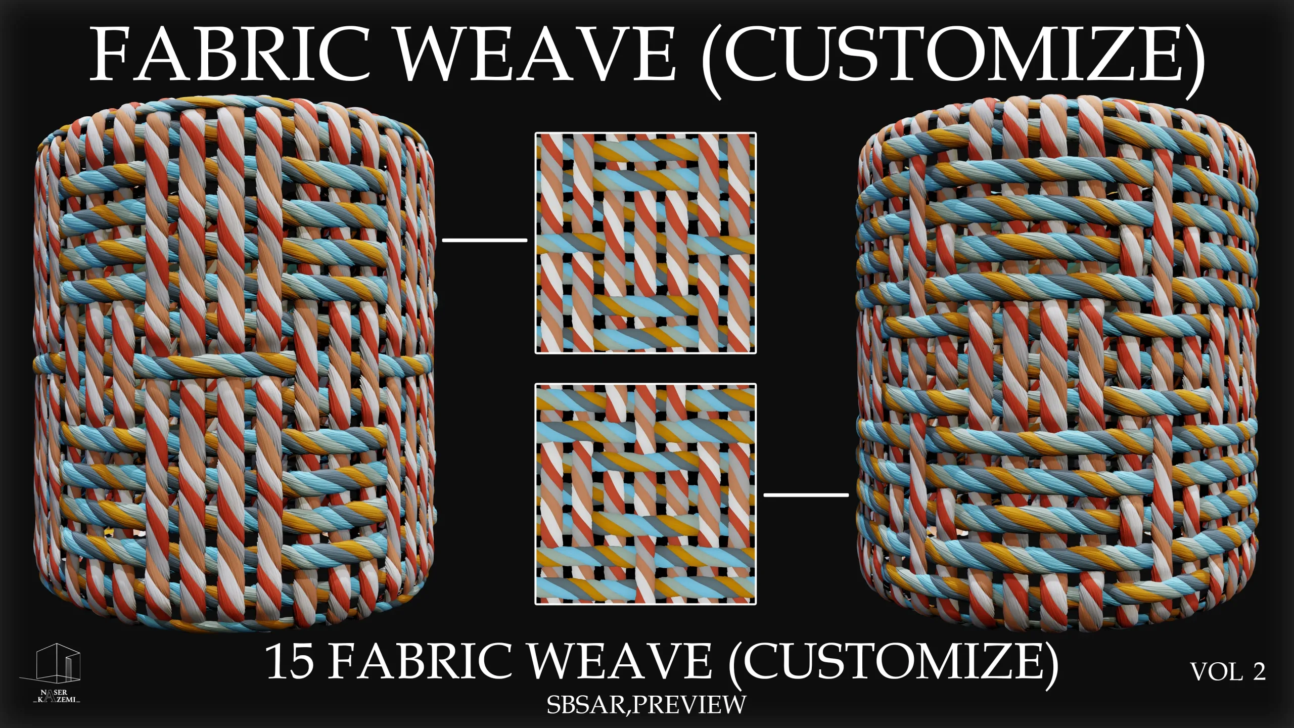 15 Fabric weave (customize)-vol 2