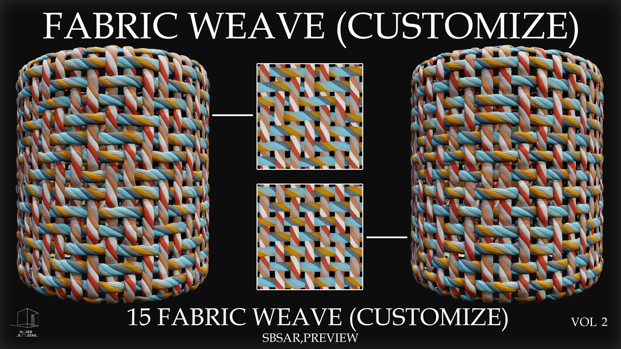 15 Fabric weave (customize)-vol 2