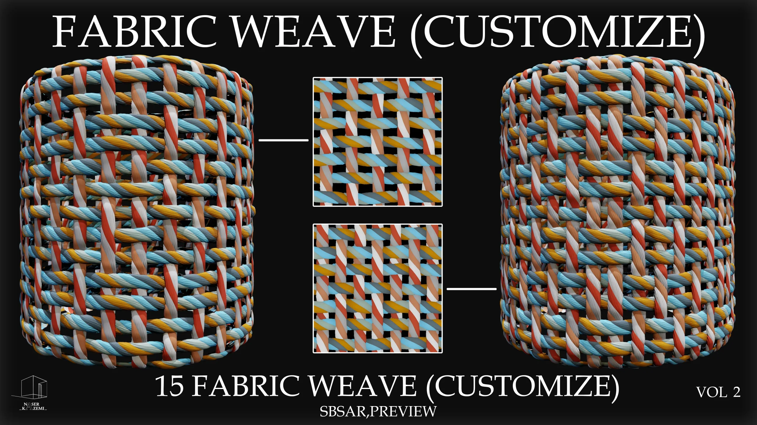 15 Fabric weave (customize)-vol 2