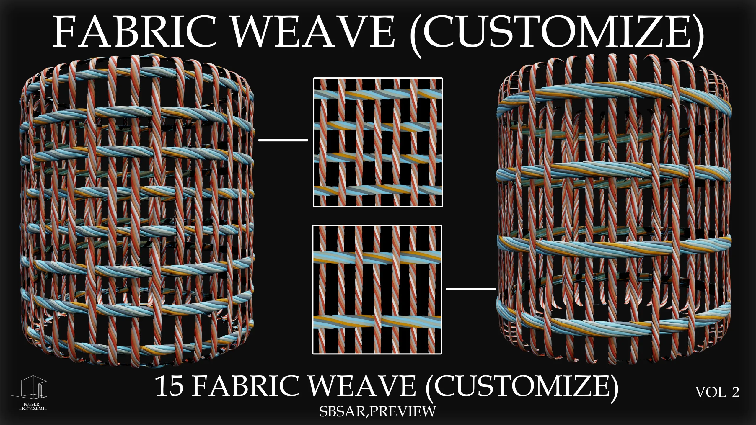 15 Fabric weave (customize)-vol 2