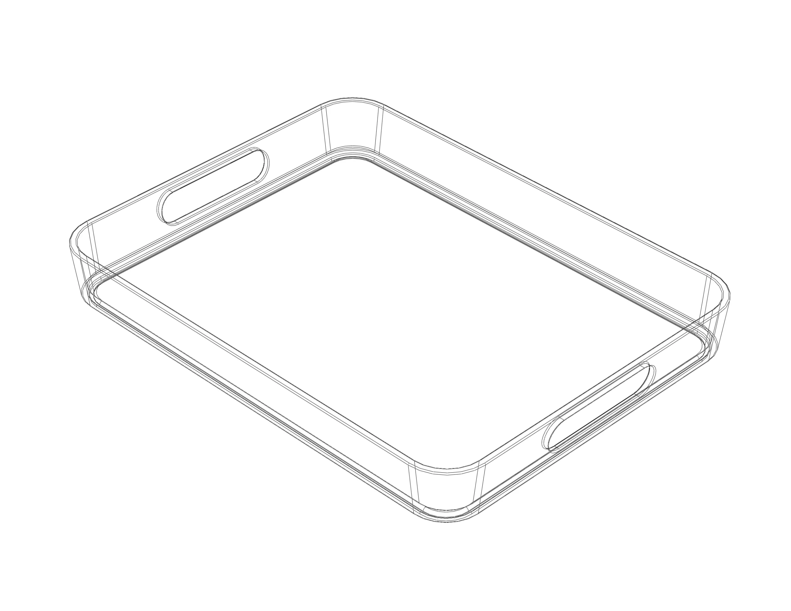 Plastic Conical Tray