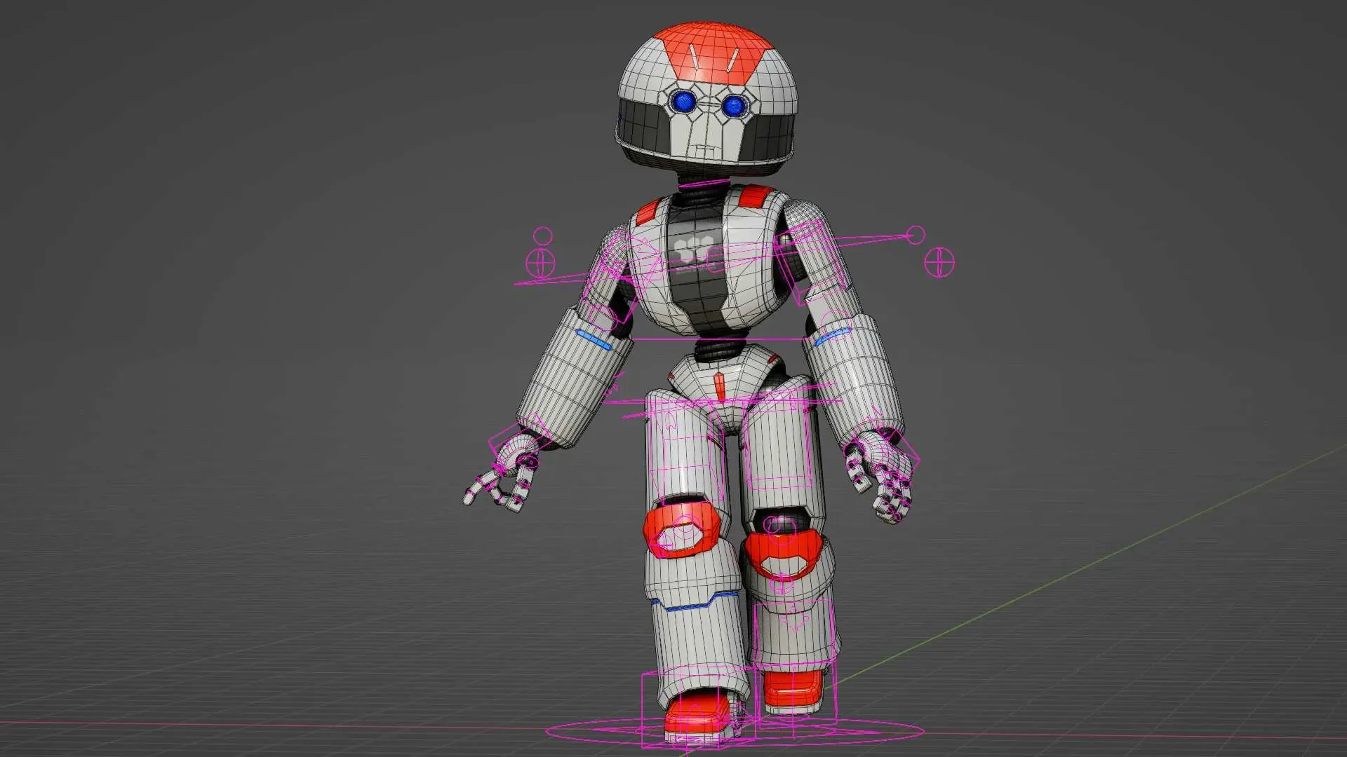 Toy Bot Auto-Rig Pro Rigged For Mixamo, Unreal Engine - Unity