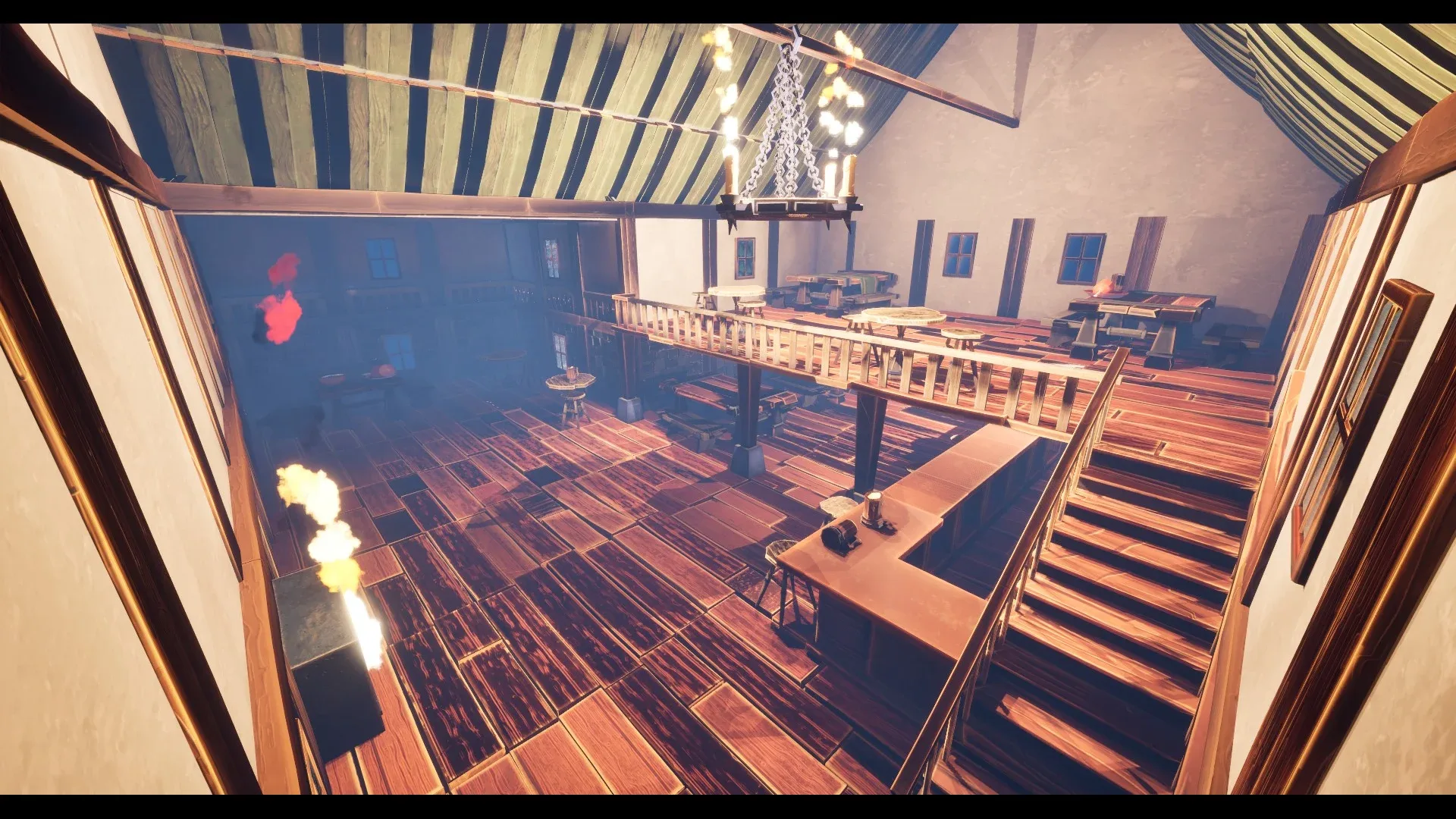 Stylized Modular Tavern Level Kit
