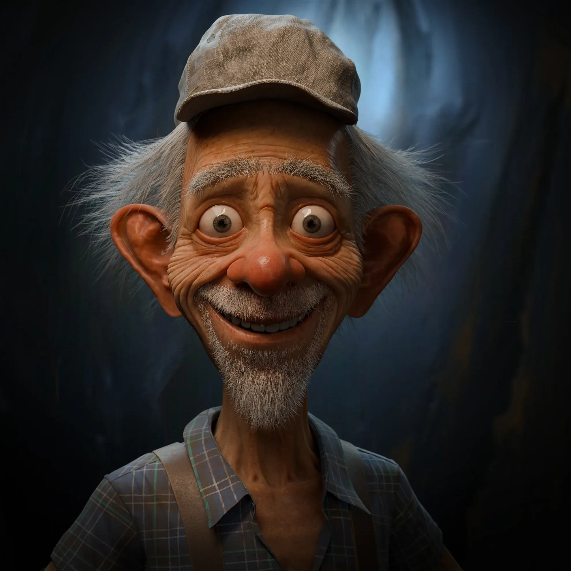 Old Stylized Character in Blender