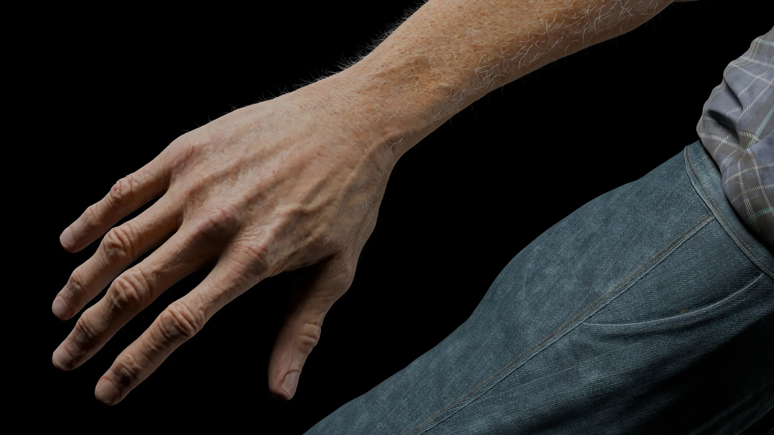 Old Stylized Character in Blender