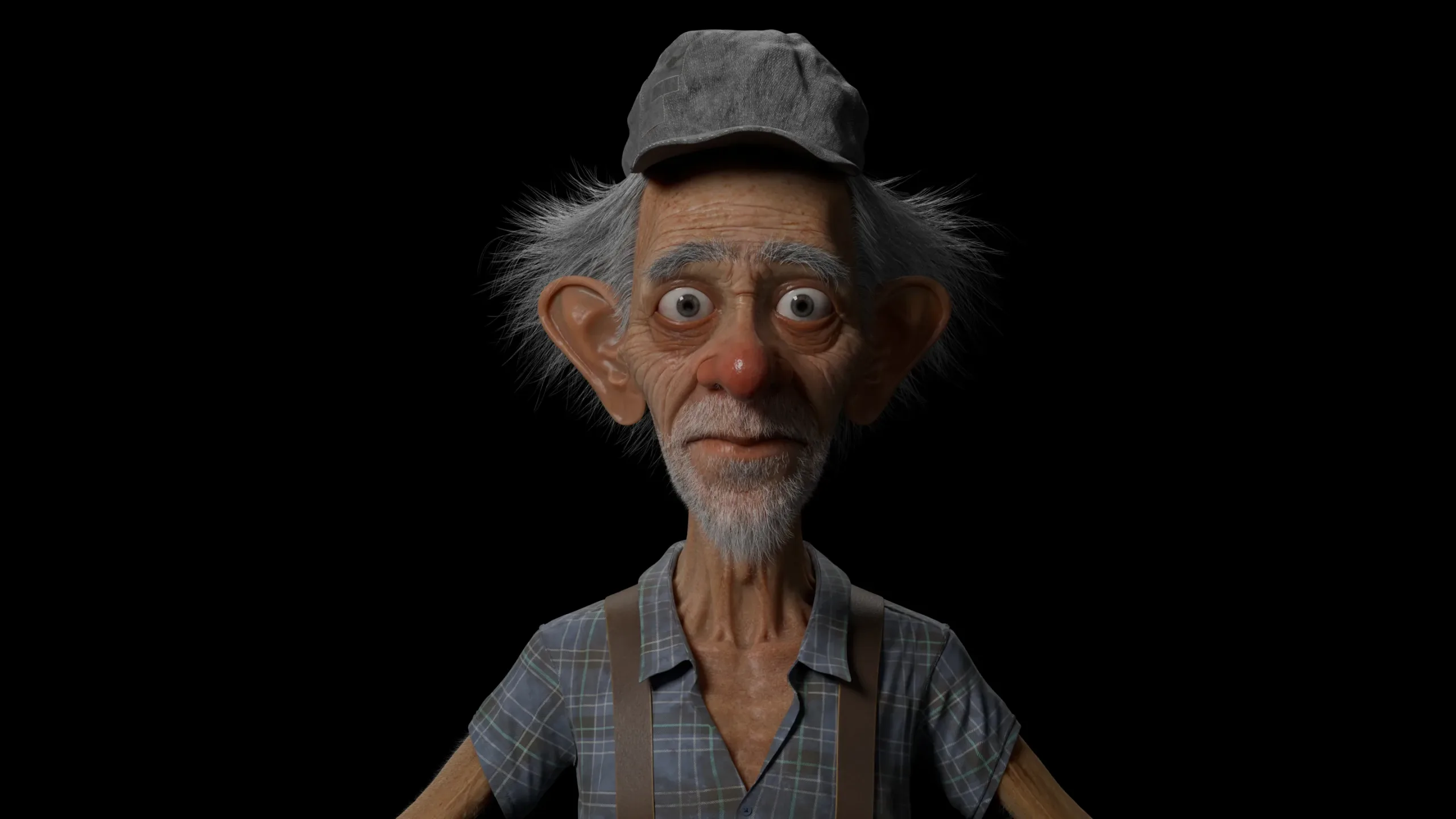 Old Stylized Character in Blender