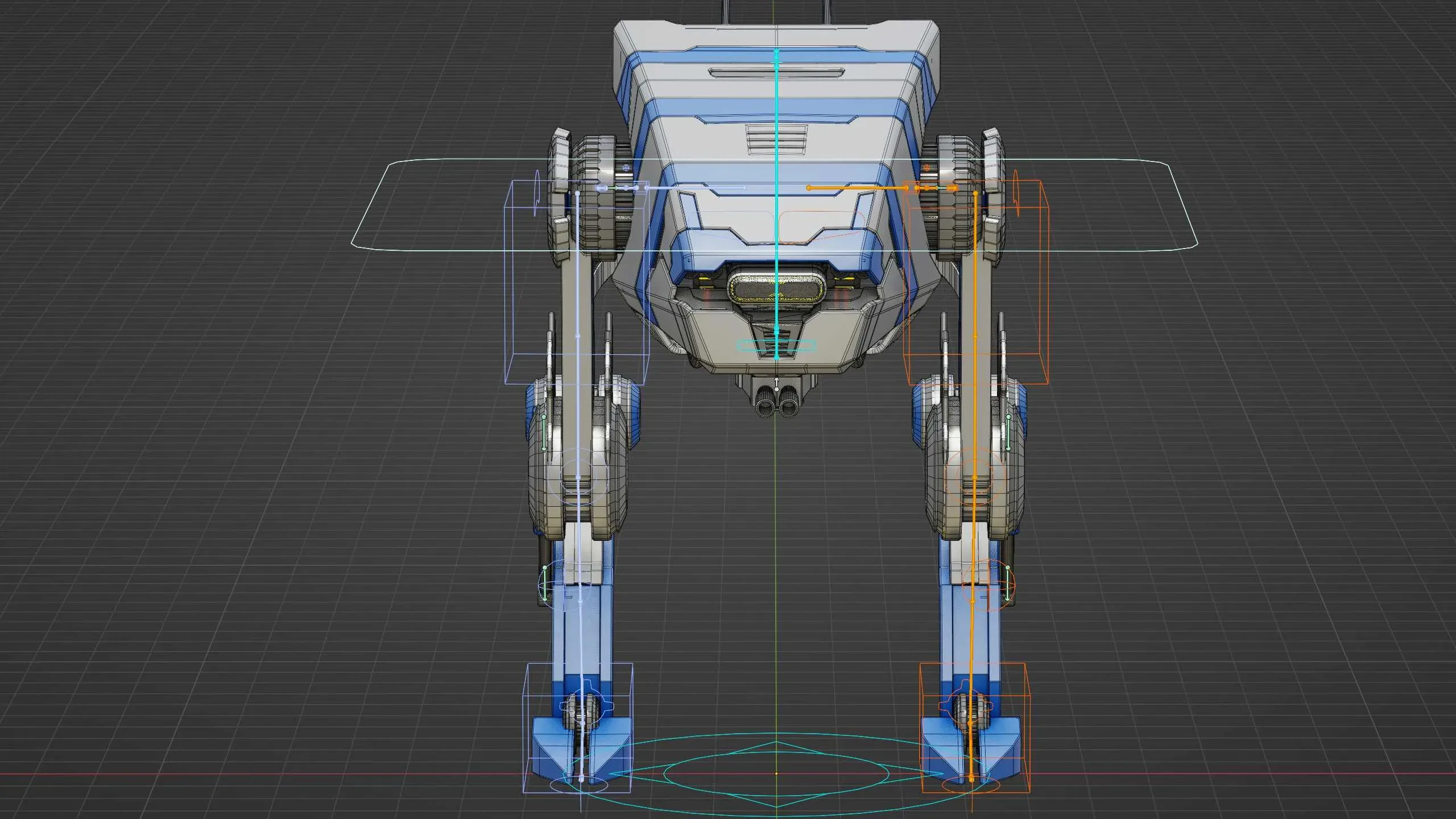 DINO ROBOT Auto-Rig Pro Rigged For Mixamo, Unreal Engine, Unity