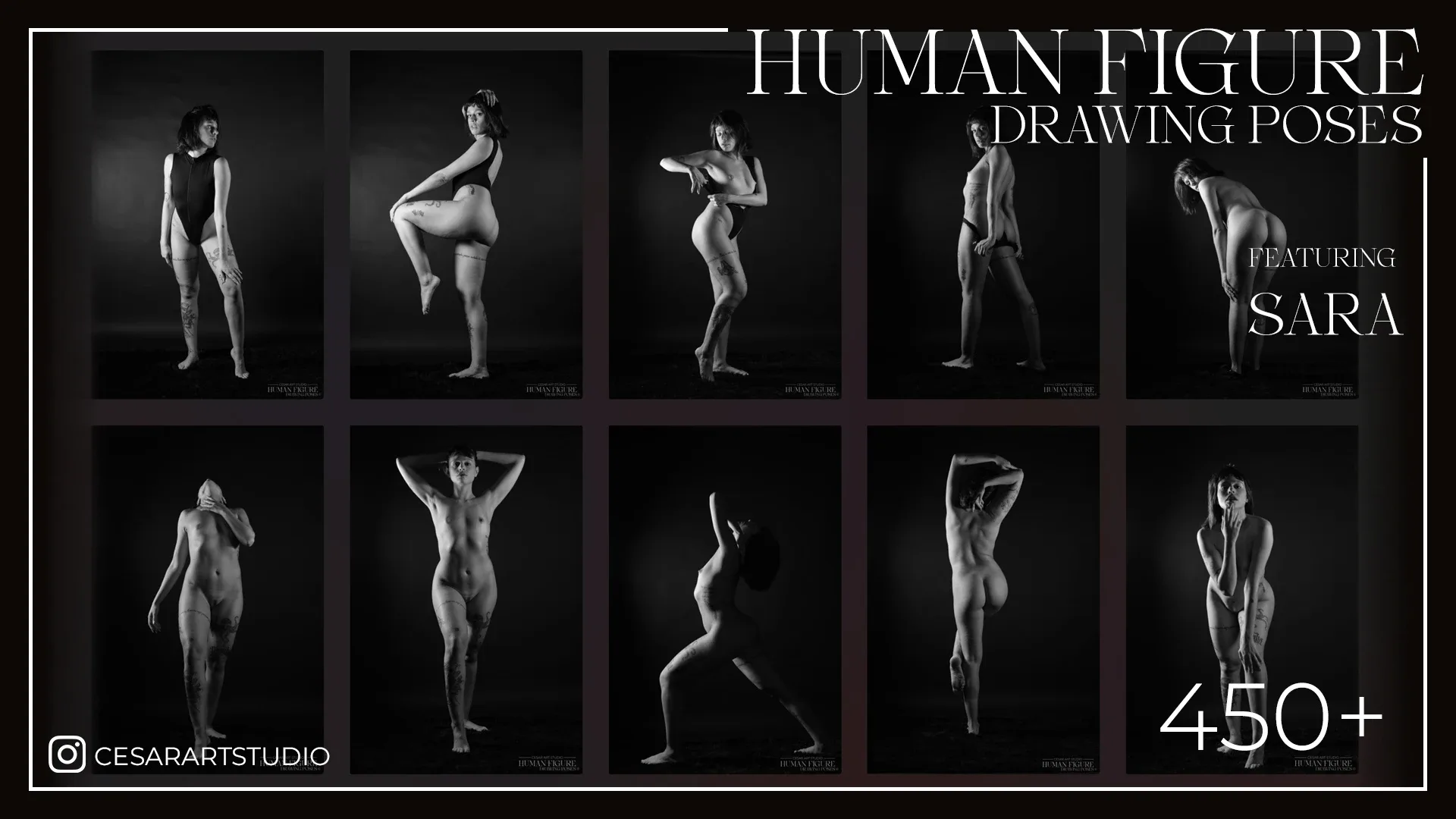 450+ Female Figure Poses