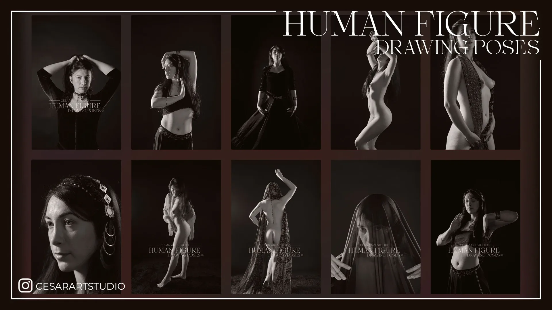 1300+ Female Figure Poses