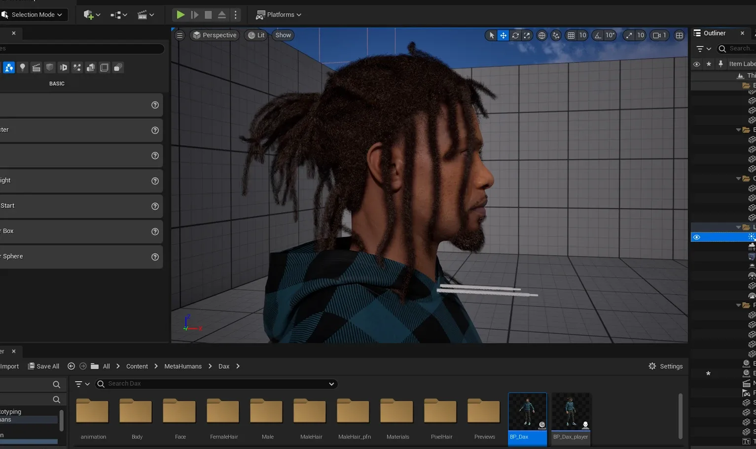 PixelHair Hairstyle - J.Cole Dreads 003 (Hair for blender/ unreal engine / metahuman) Afro hair | Kinky hair | 4c Hair | African / African American Hair