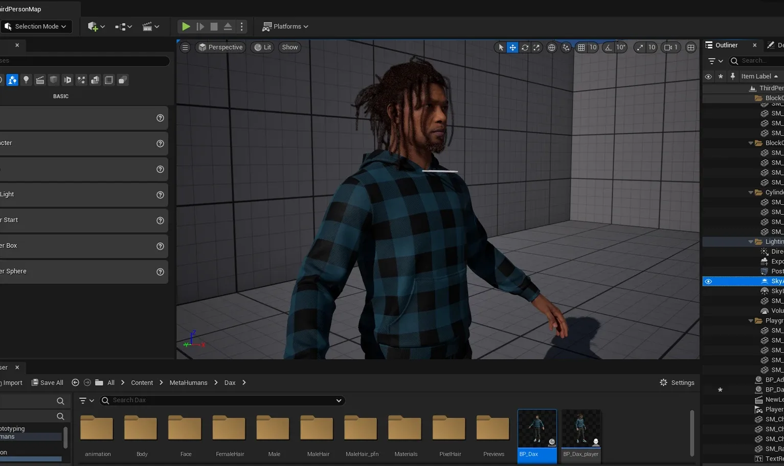 PixelHair Hairstyle - J.Cole Dreads 003 (Hair for blender/ unreal engine / metahuman) Afro hair | Kinky hair | 4c Hair | African / African American Hair