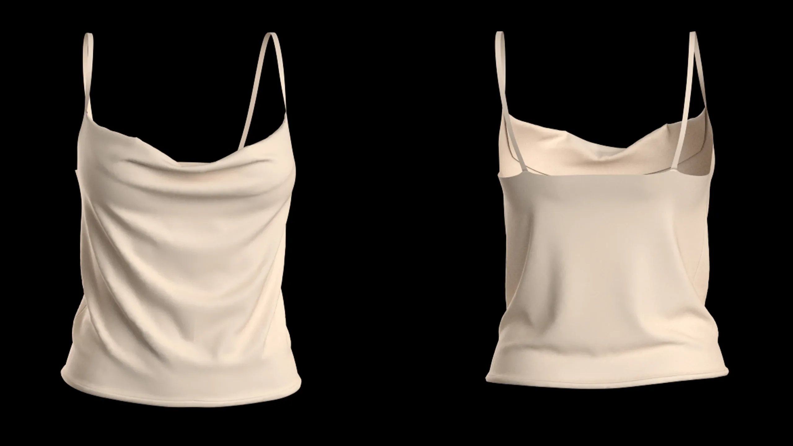 Women's Tops with different necklines+ Zprj +Obj + Fbx