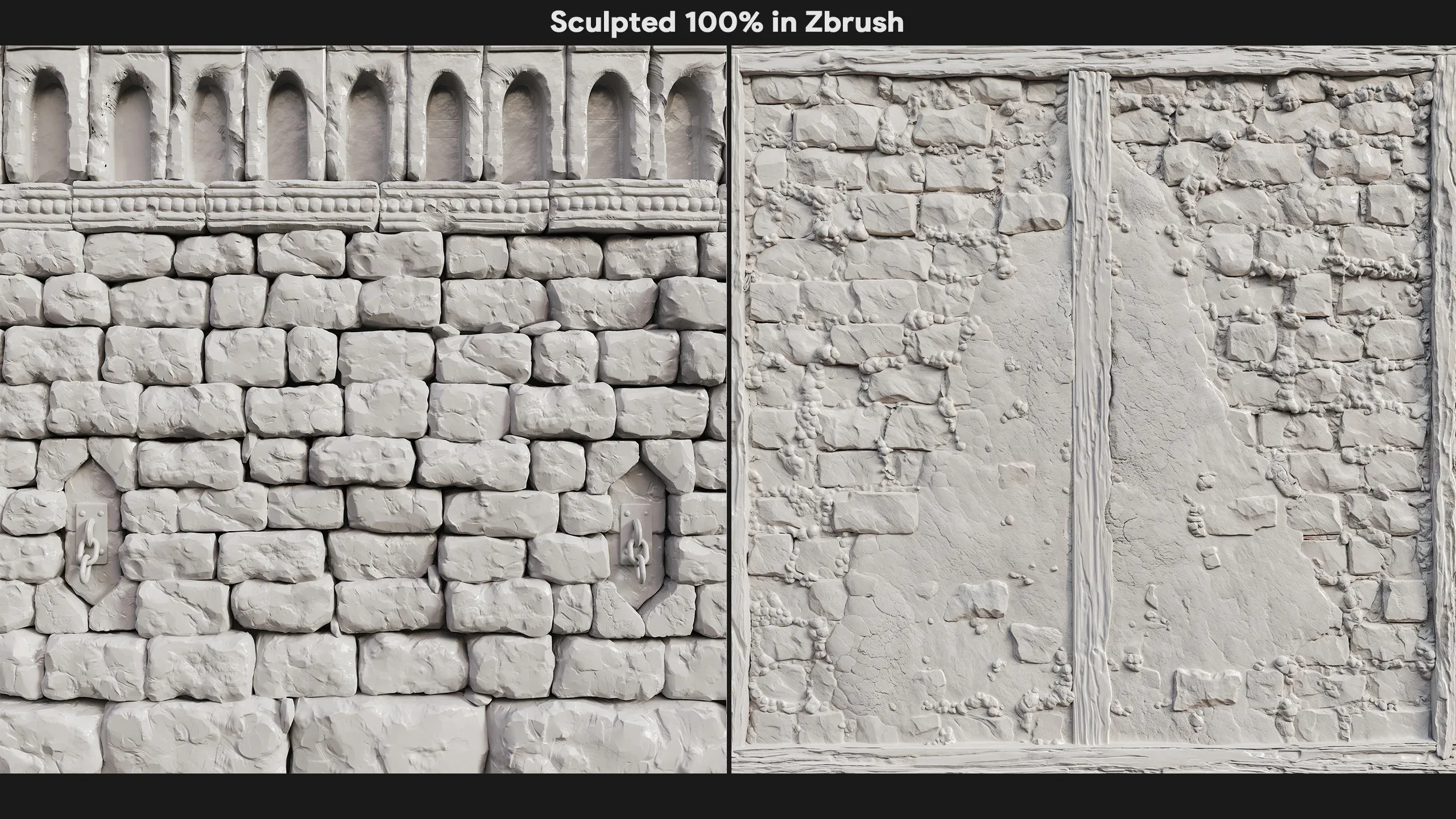 Sculpting Materials in Zbrush – Volume 2 - In-Depth Tutorial Course