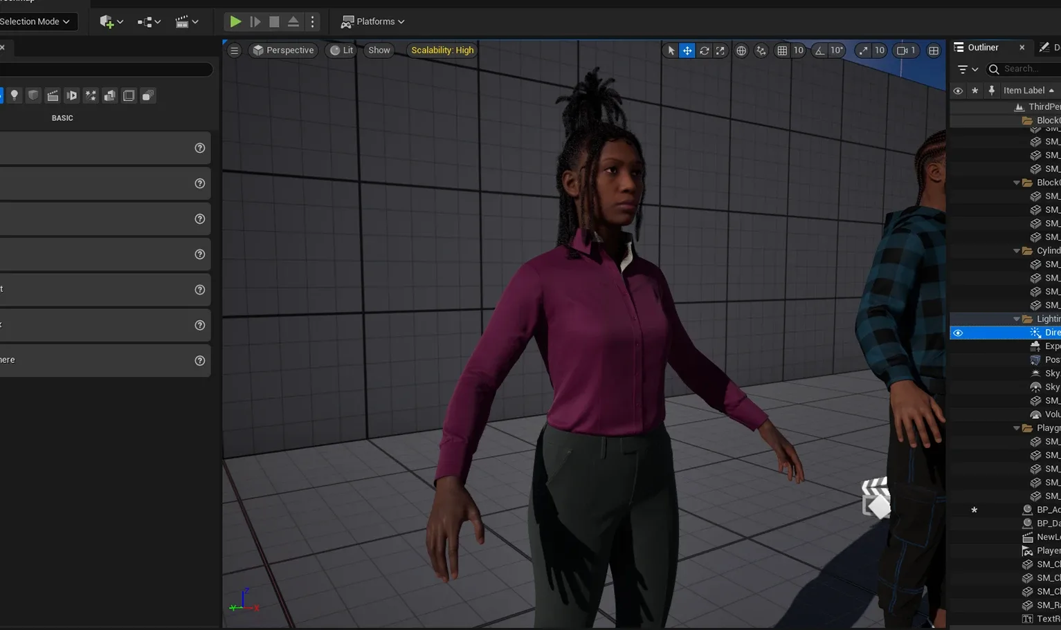 PixelHair Hairstyle - Dreads 007 (Hair for blender/ unreal engine / metahuman) Afro hair | Kinky hair | 4c Hair | African / African American Hair