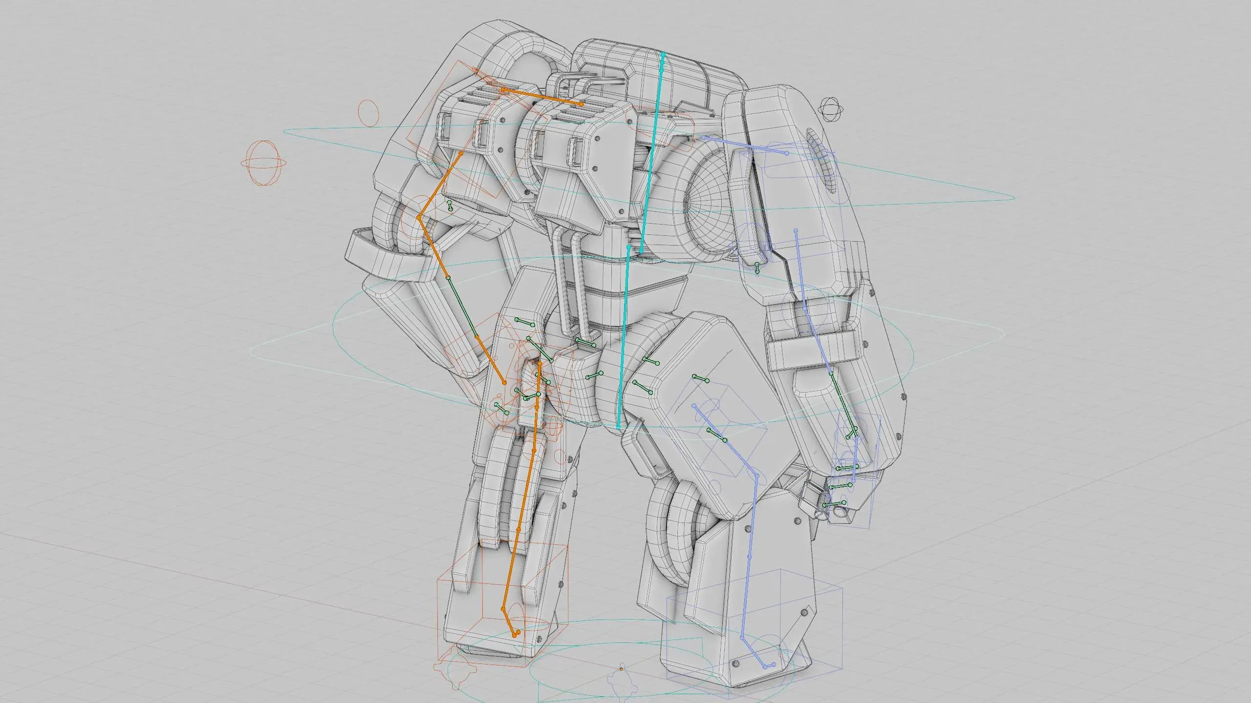 BATTLE DROID SPYKER Auto-Rig Pro Rigged For Mixamo, Unreal Engine, Unity