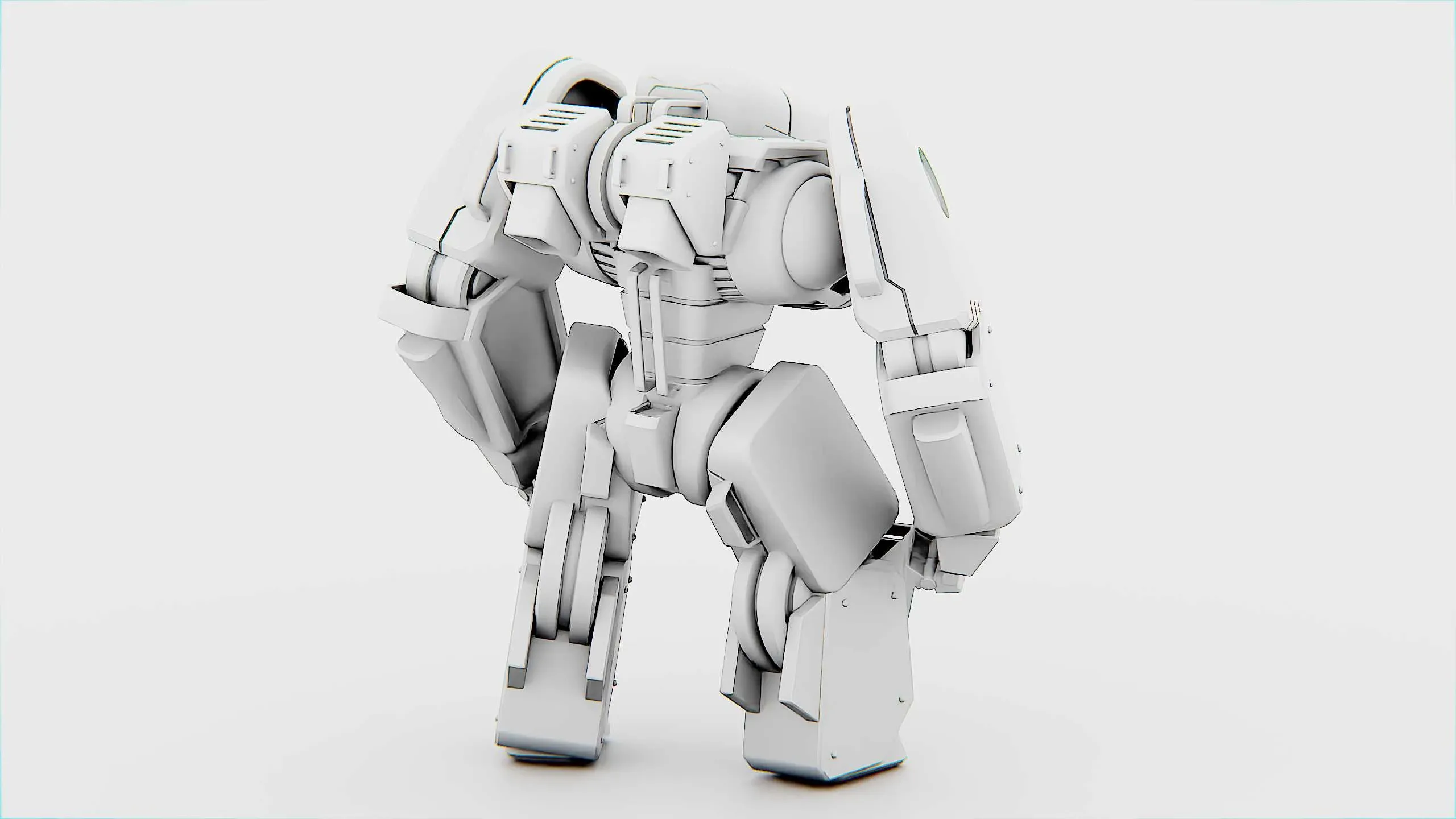 BATTLE DROID SPYKER Auto-Rig Pro Rigged For Mixamo, Unreal Engine, Unity