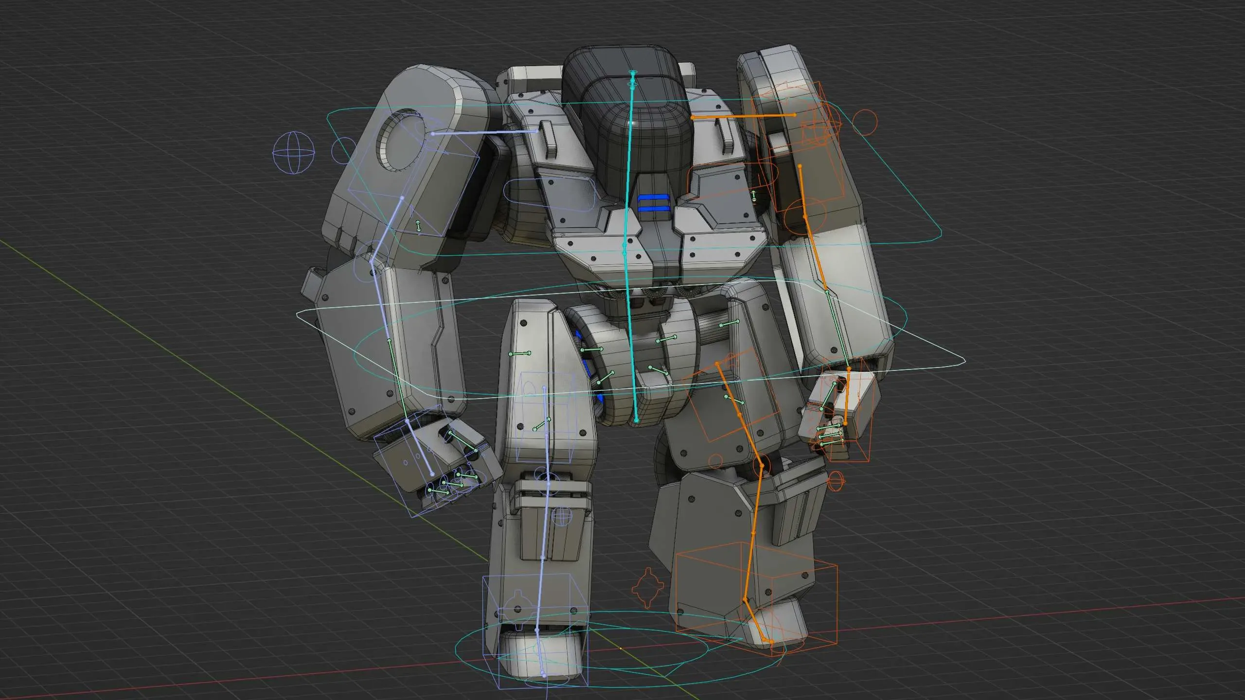 BATTLE DROID SPYKER Auto-Rig Pro Rigged For Mixamo, Unreal Engine, Unity