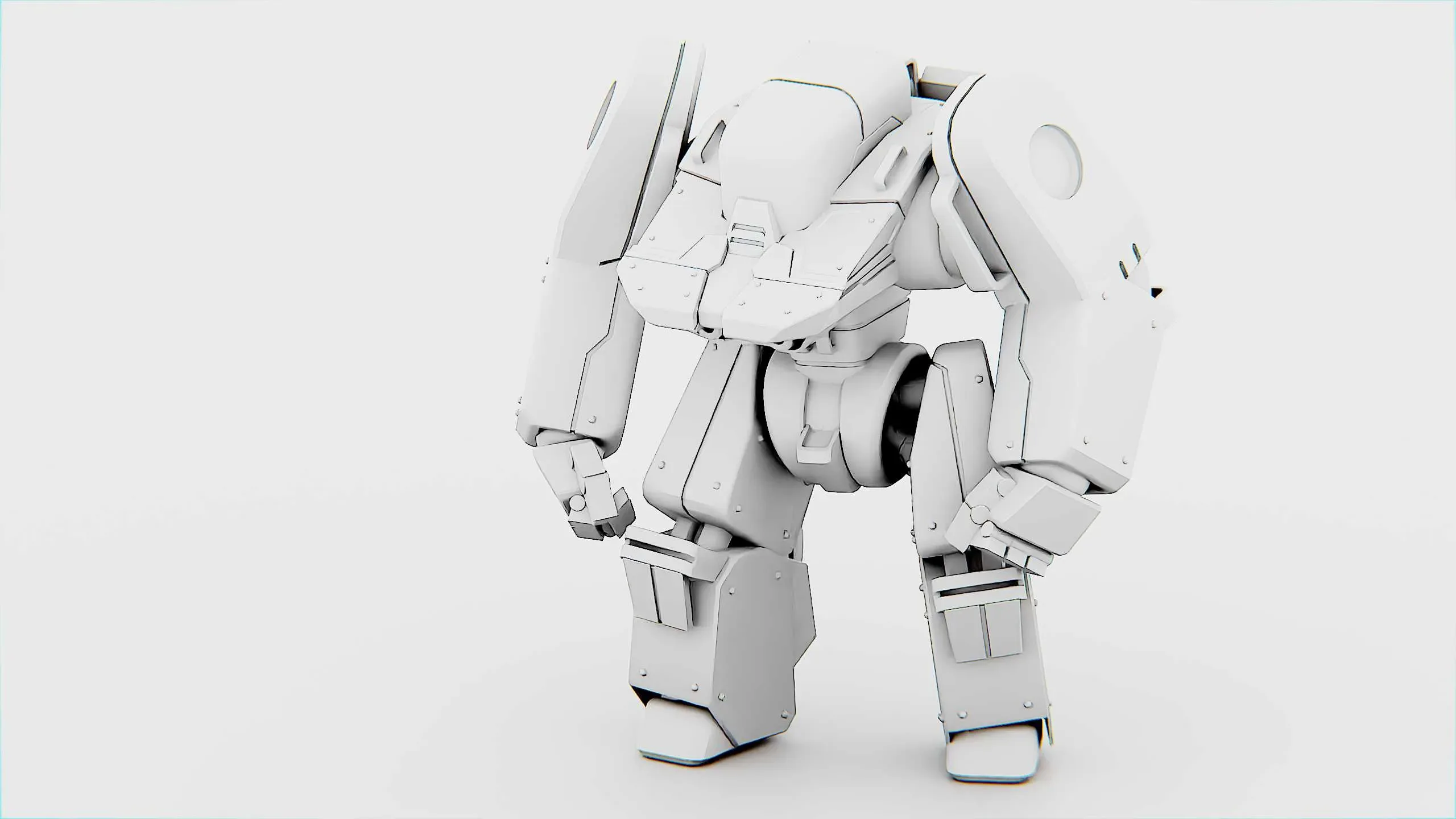 BATTLE DROID SPYKER Auto-Rig Pro Rigged For Mixamo, Unreal Engine, Unity