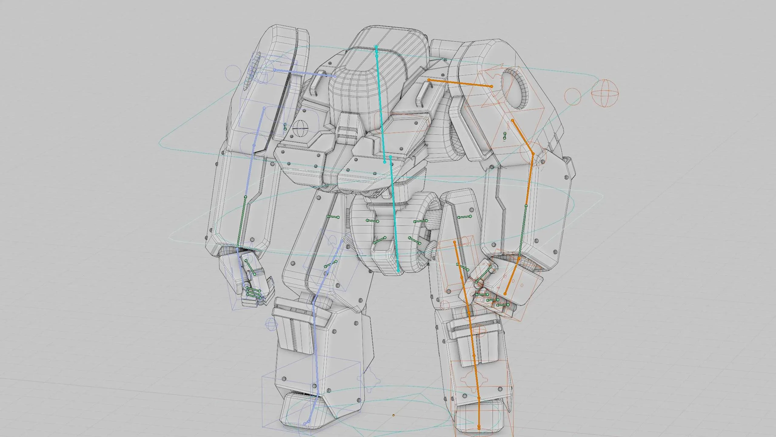 BATTLE DROID SPYKER Auto-Rig Pro Rigged For Mixamo, Unreal Engine, Unity