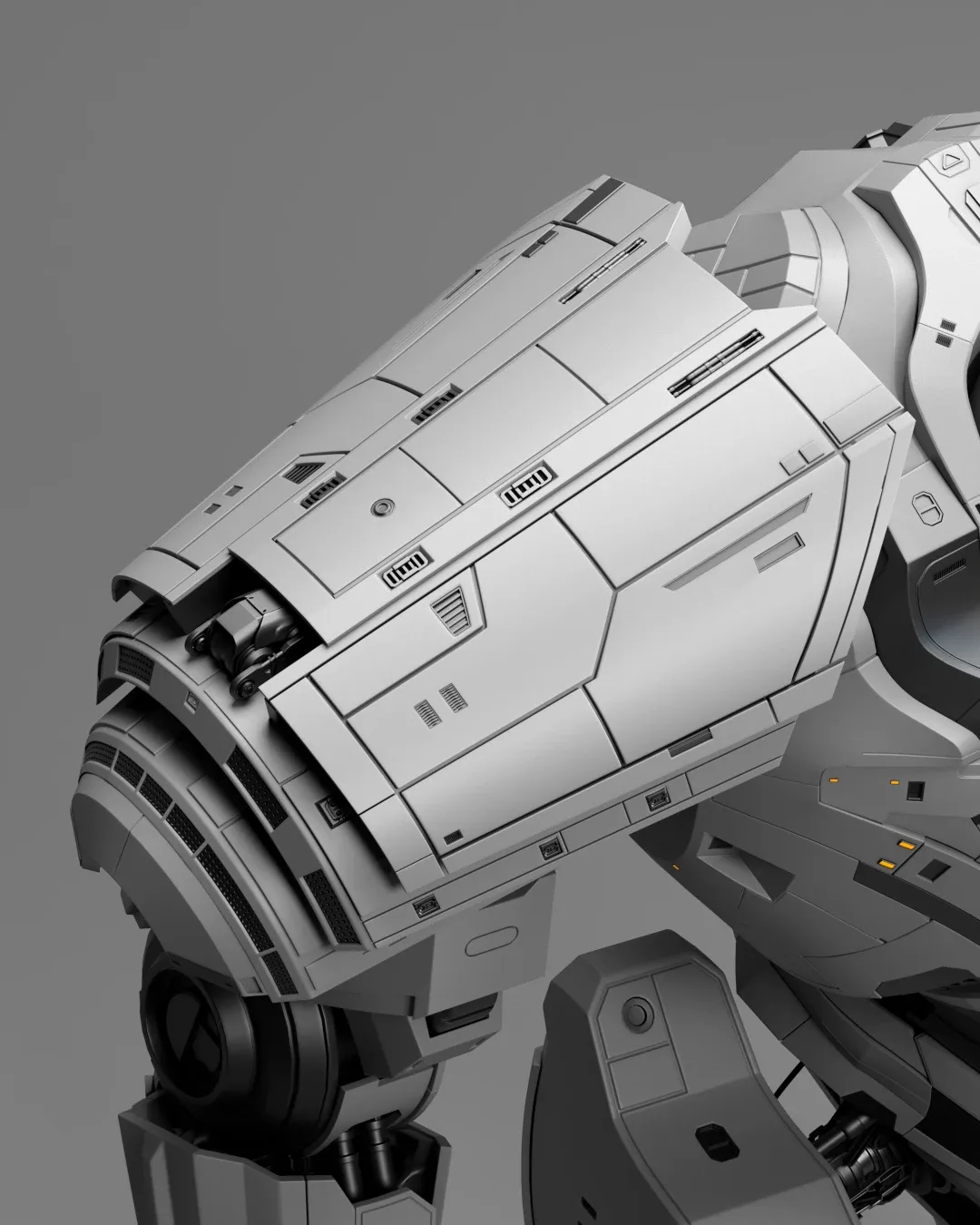 Bracer Phoenix - Pacific Rim Uprising 3D Model