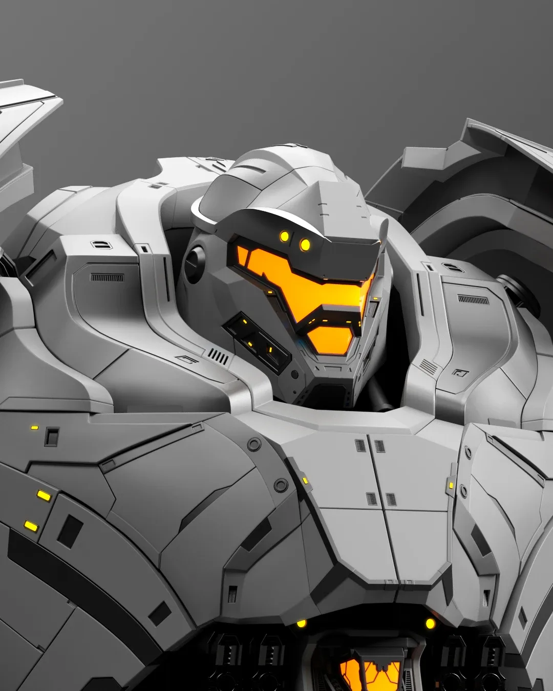 Bracer Phoenix - Pacific Rim Uprising 3D Model