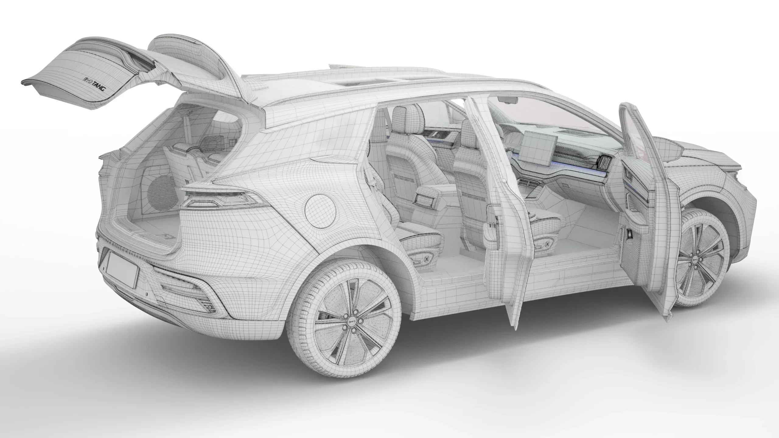 2024 BYD TANG With Interior