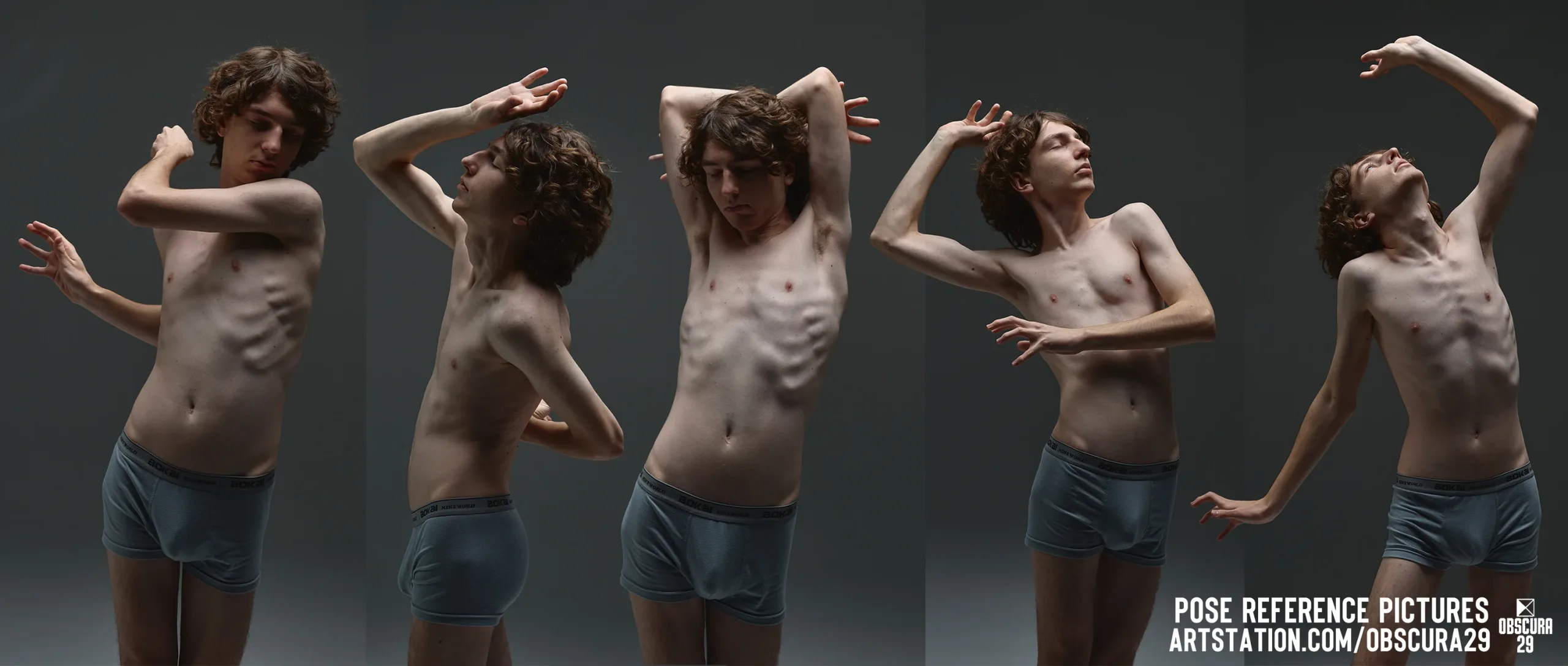 920 Expressive Male Poses Reference Pictures