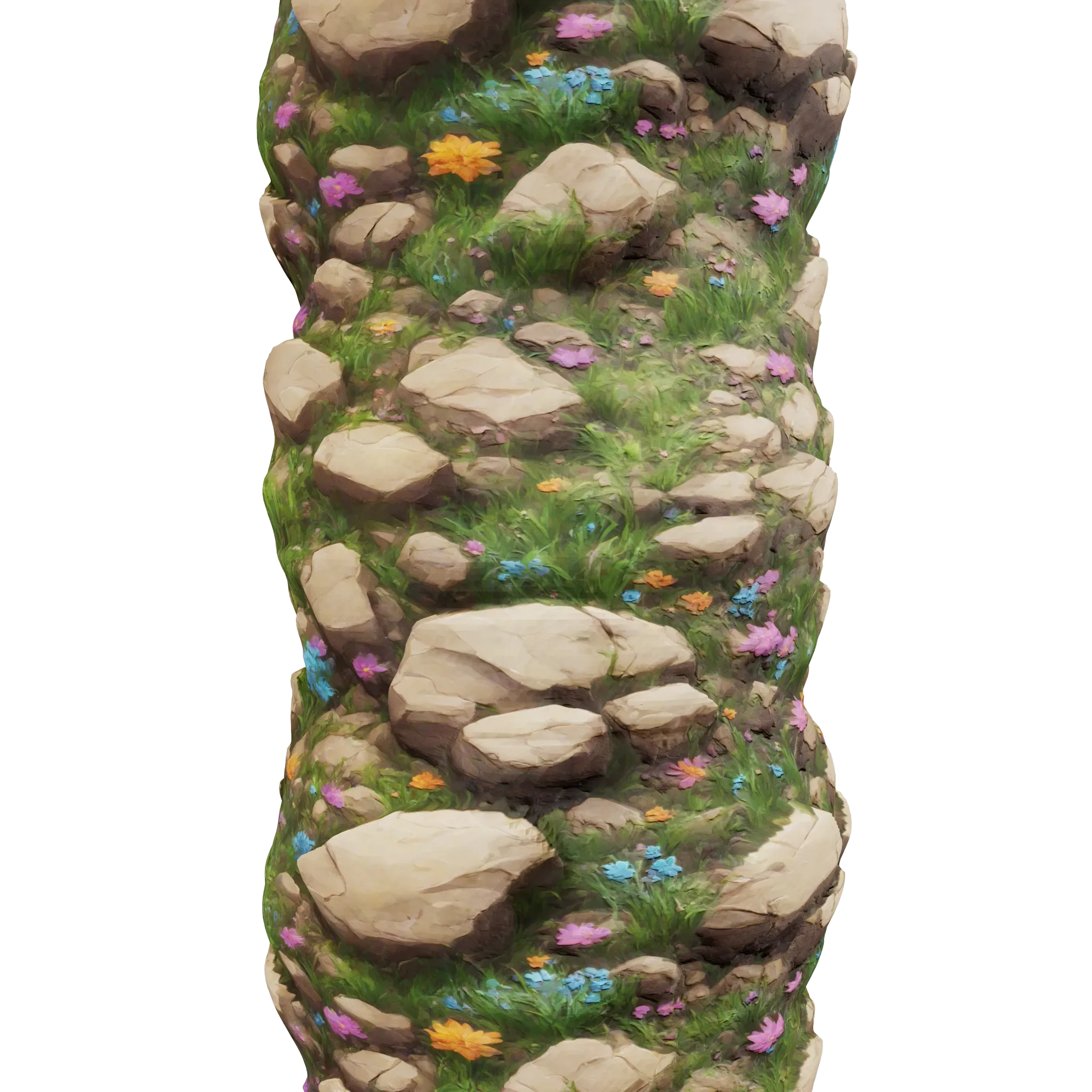 Stylized Ground v1 Seamless Texture