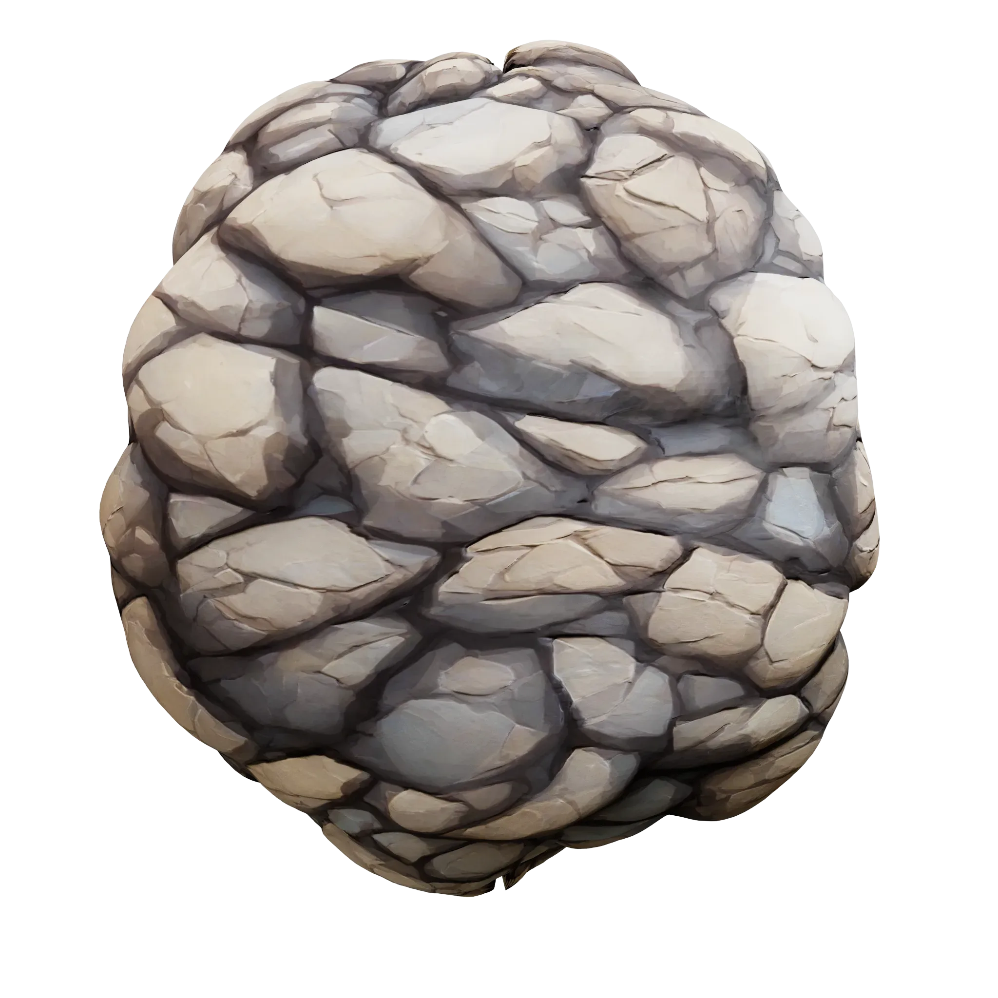 Stylized Rock v1 Seamless Texture