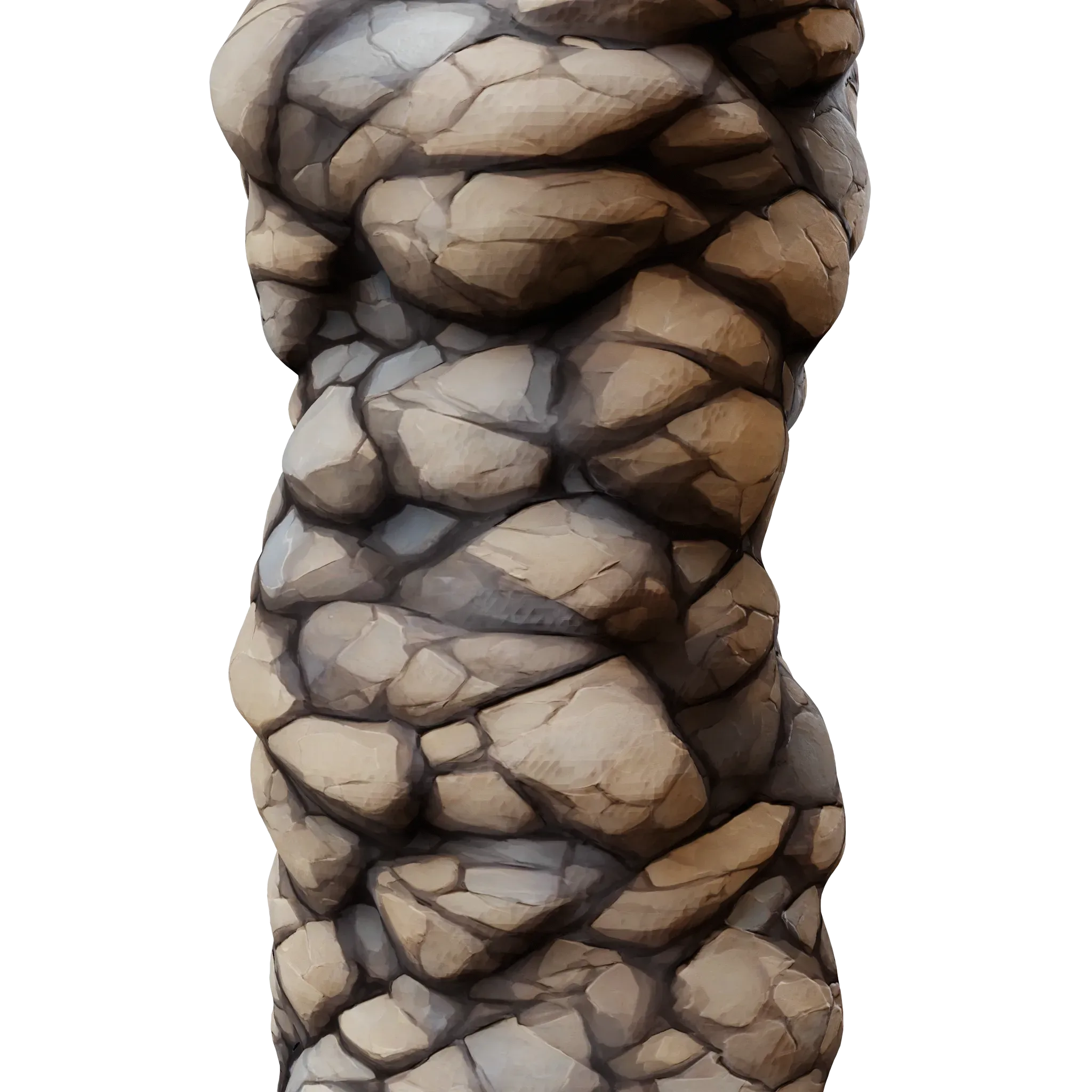 Stylized Rock v1 Seamless Texture