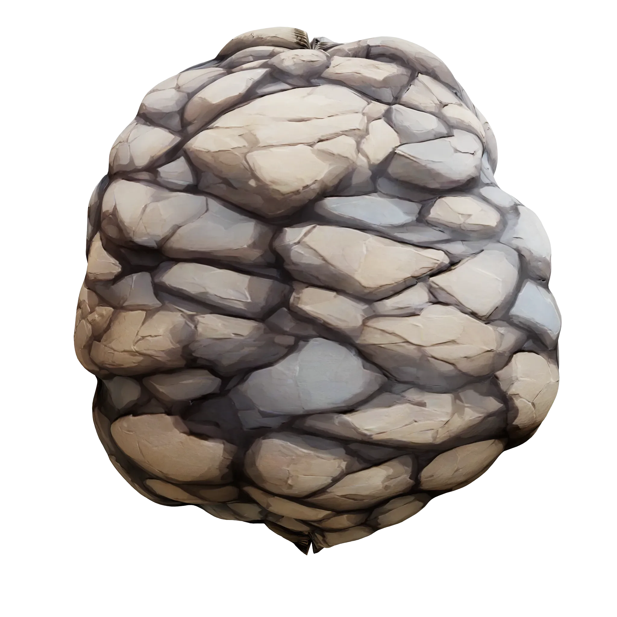 Stylized Rock v1 Seamless Texture