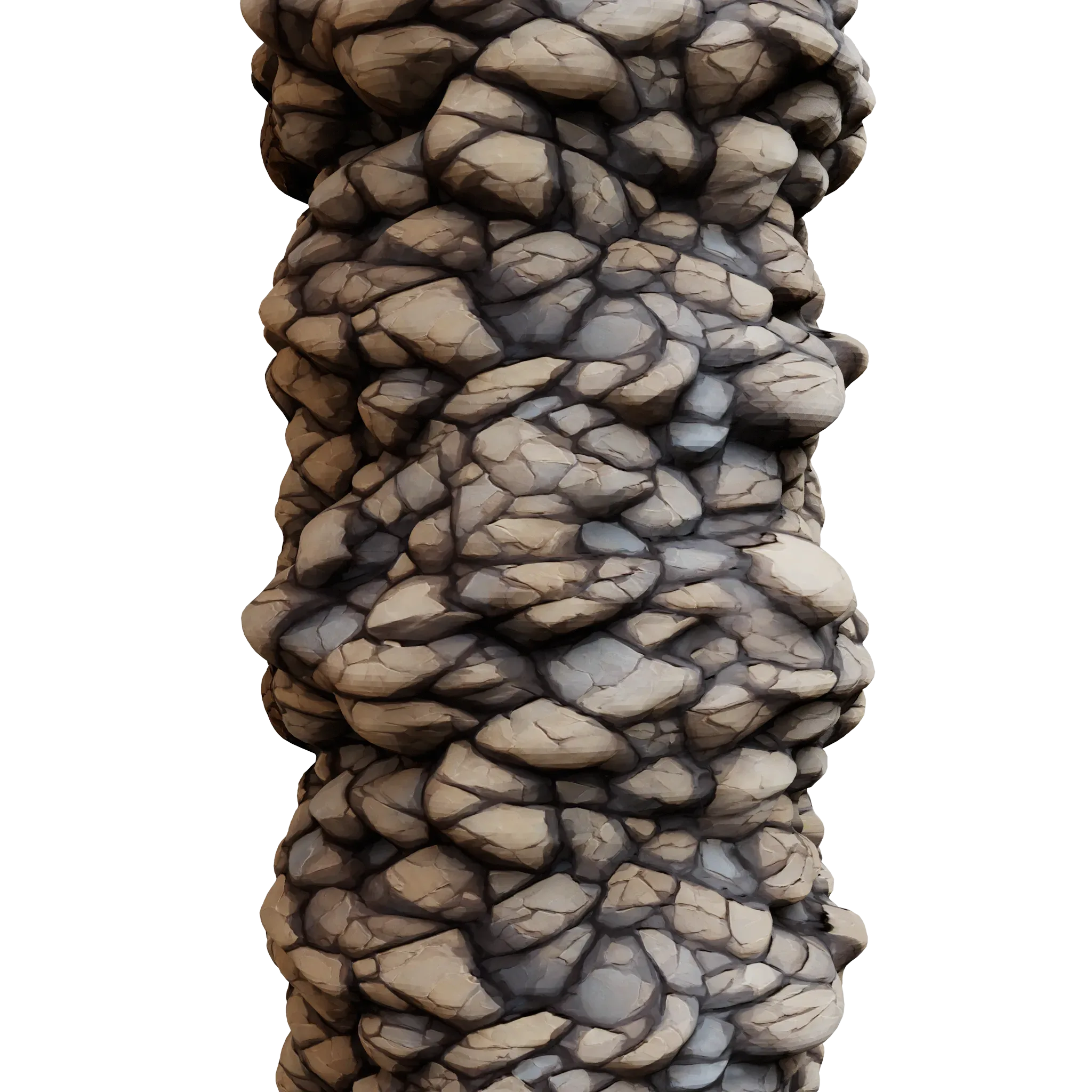 Stylized Rock v1 Seamless Texture